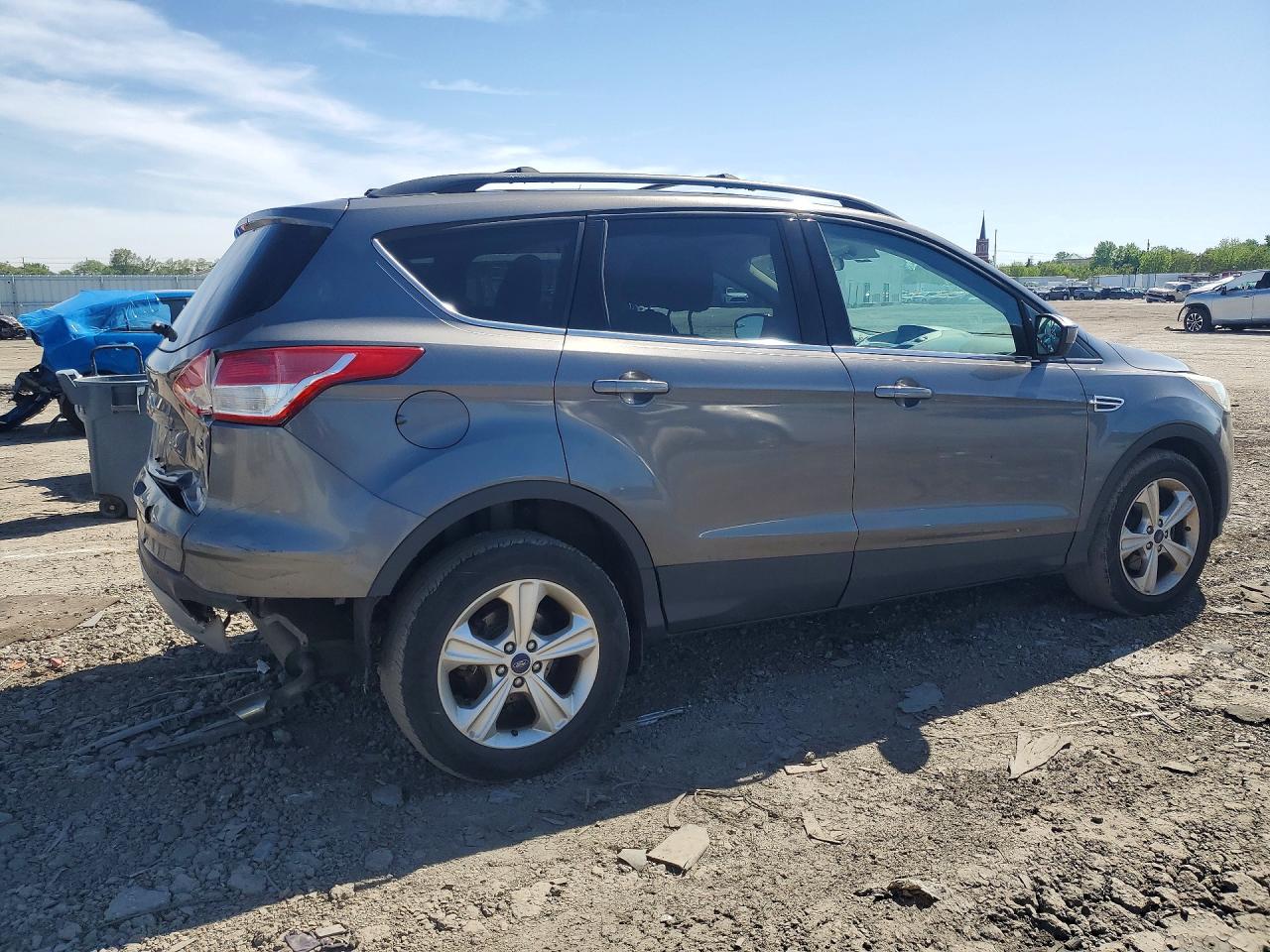 2013 Ford Escape Se Gray vin: 1FMCU0GX6DUD91234