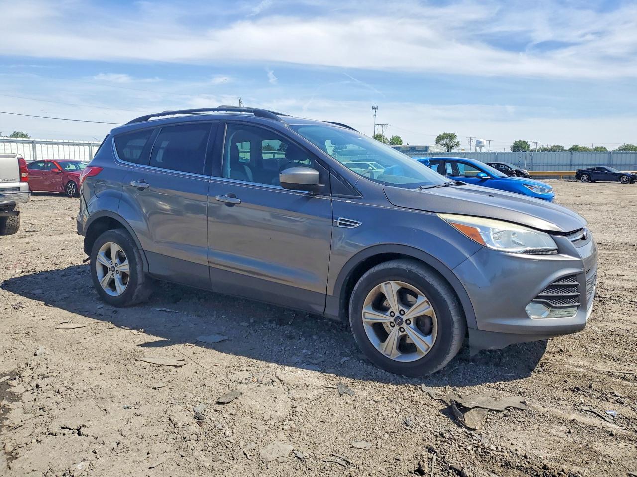 2013 Ford Escape Se Gray vin: 1FMCU0GX6DUD91234