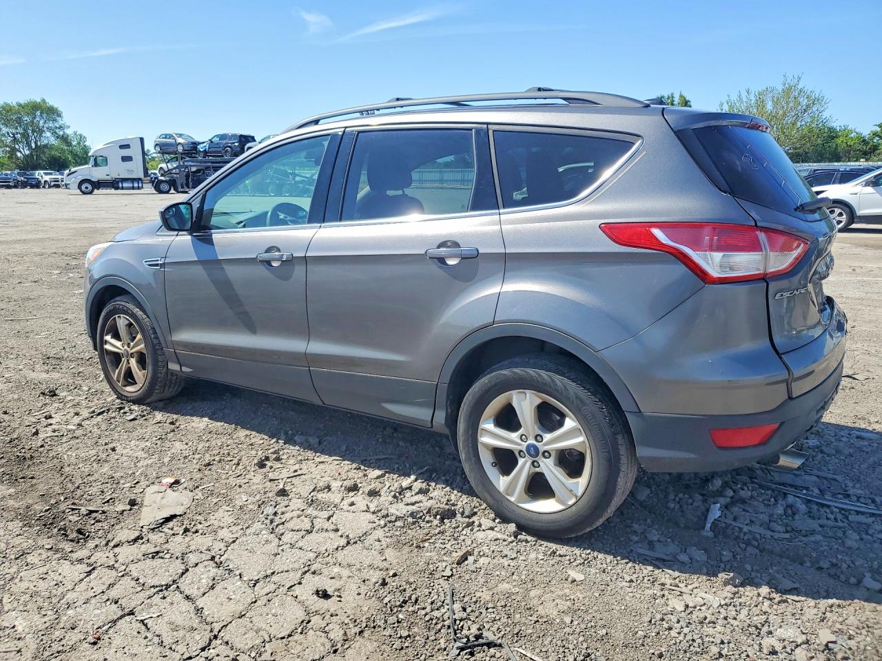 2013 Ford Escape Se Gray vin: 1FMCU0GX6DUD91234