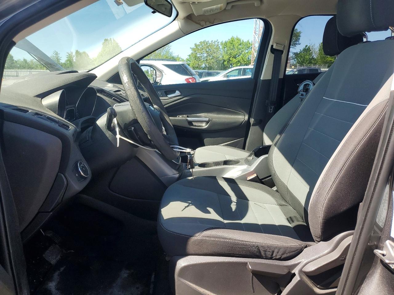 2013 Ford Escape Se Gray vin: 1FMCU0GX6DUD91234
