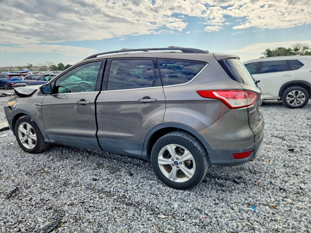 2014 Ford Escape Se Gray vin: 1FMCU0GX6EUA11035