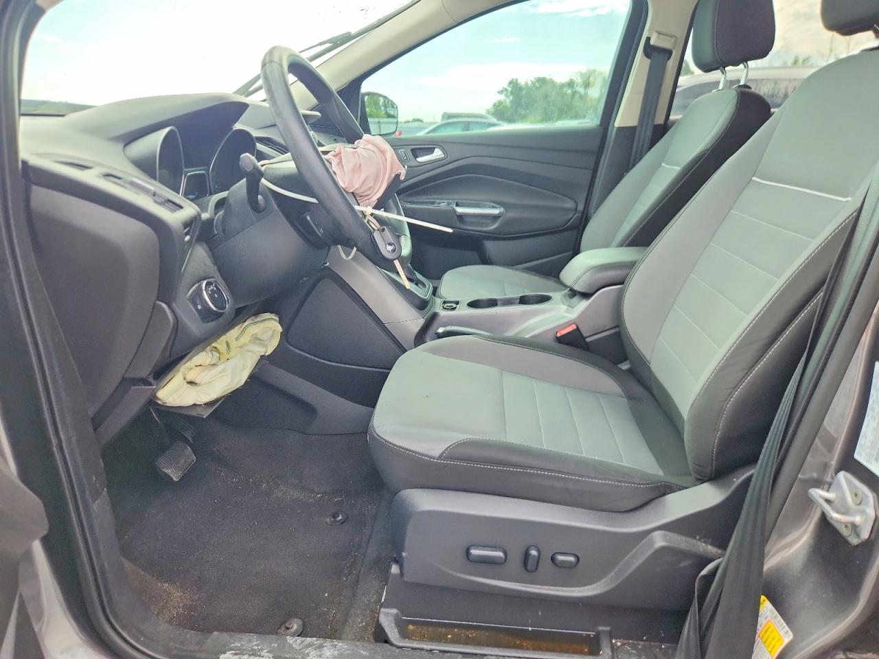 2014 Ford Escape Se Gray vin: 1FMCU0GX6EUA11035