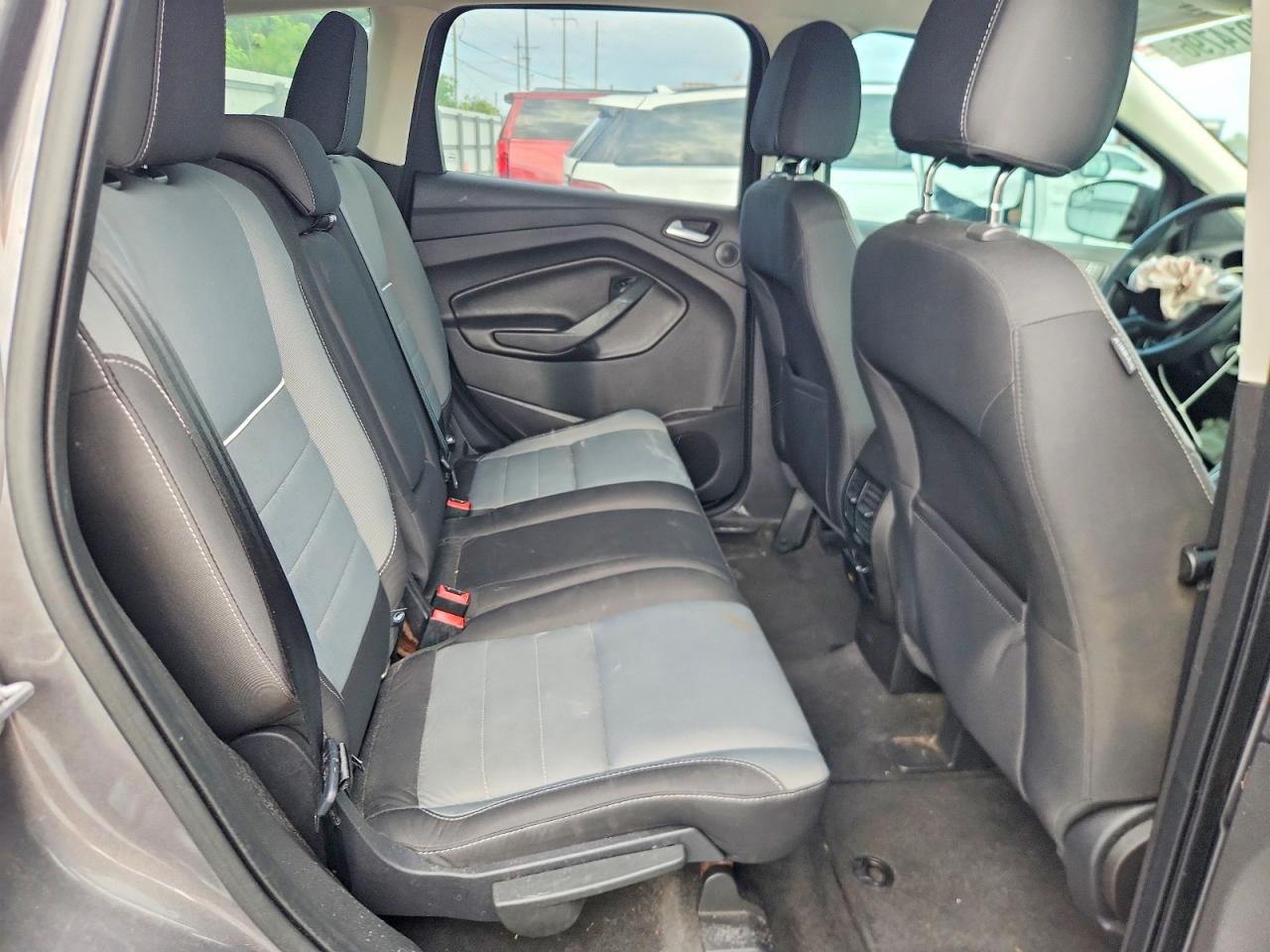 2014 Ford Escape Se Gray vin: 1FMCU0GX6EUA11035