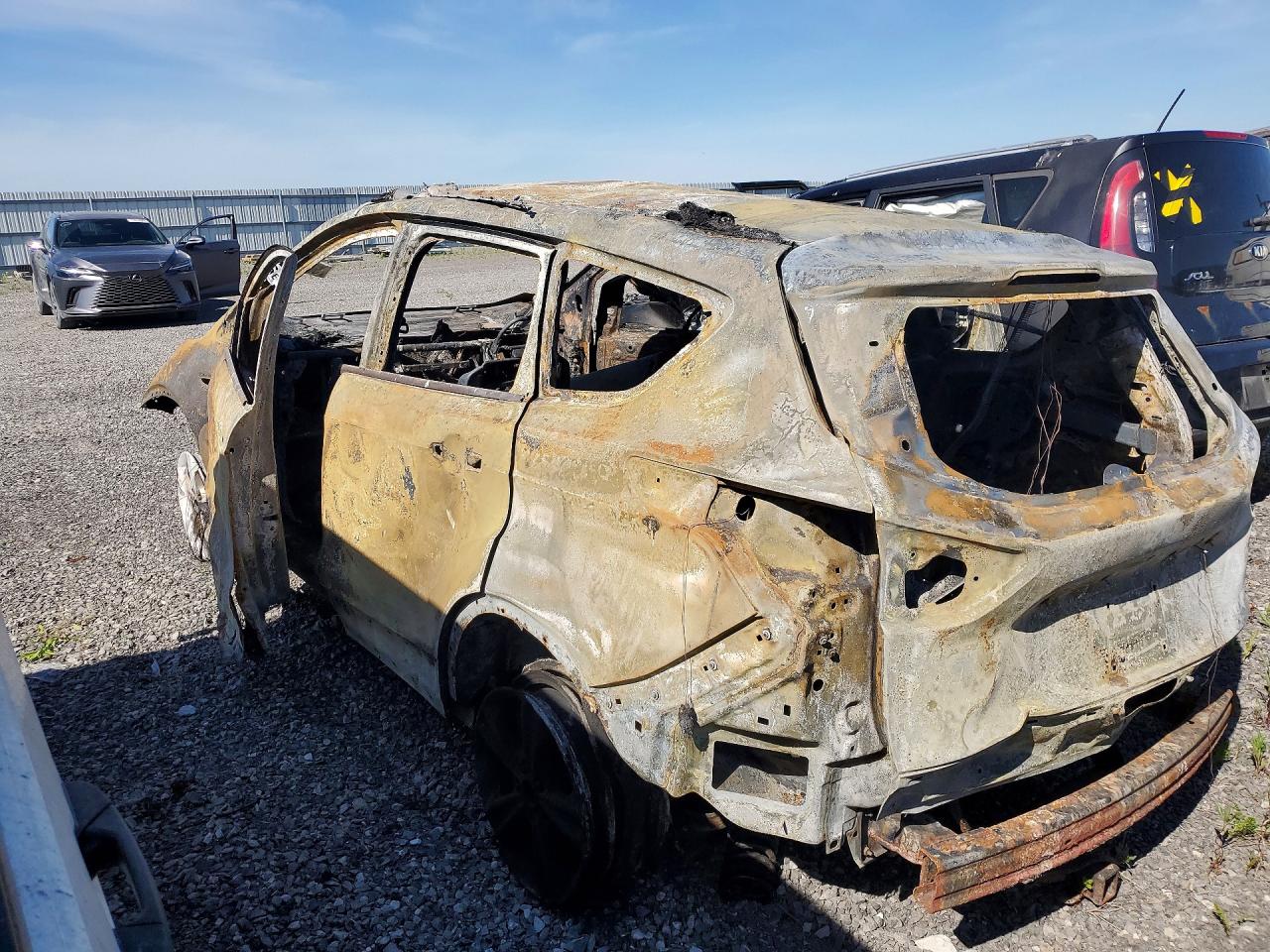 2014 Ford Escape Se Burn vin: 1FMCU0GX6EUA32421