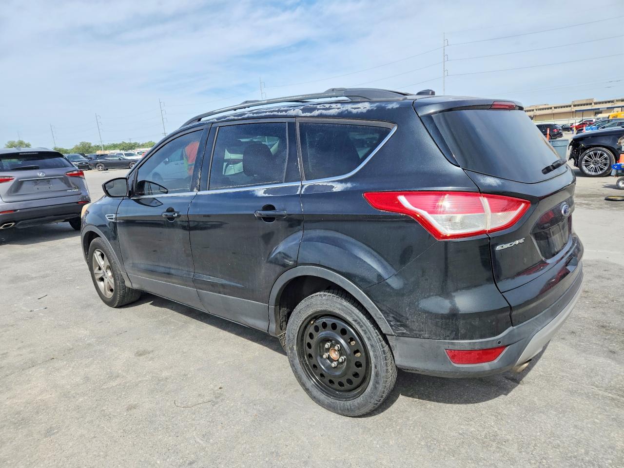 2014 Ford Escape Se Black vin: 1FMCU0GX6EUA35089