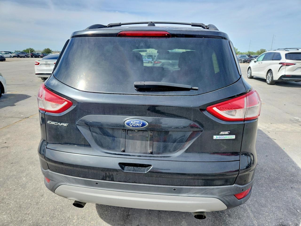 2014 Ford Escape Se Black vin: 1FMCU0GX6EUA35089