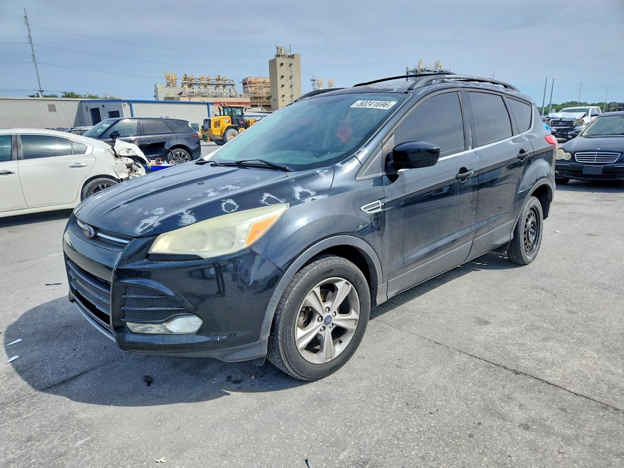 2014 Ford Escape Se Black vin: 1FMCU0GX6EUA35089