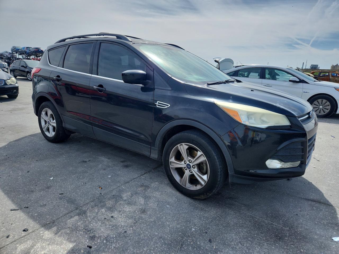 2014 Ford Escape Se Black vin: 1FMCU0GX6EUA35089