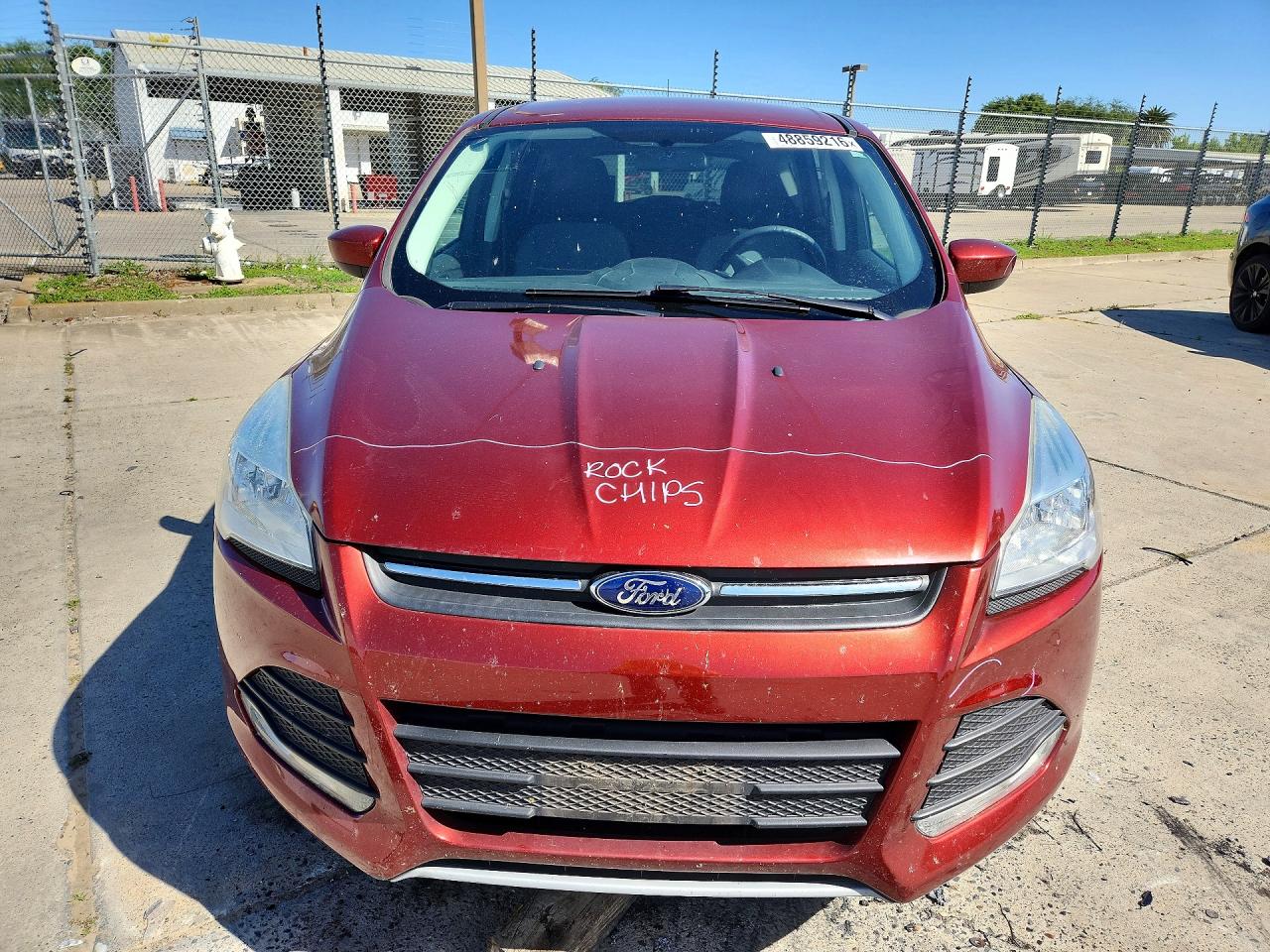 2014 Ford Escape Se Maroon vin: 1FMCU0GX6EUA36050