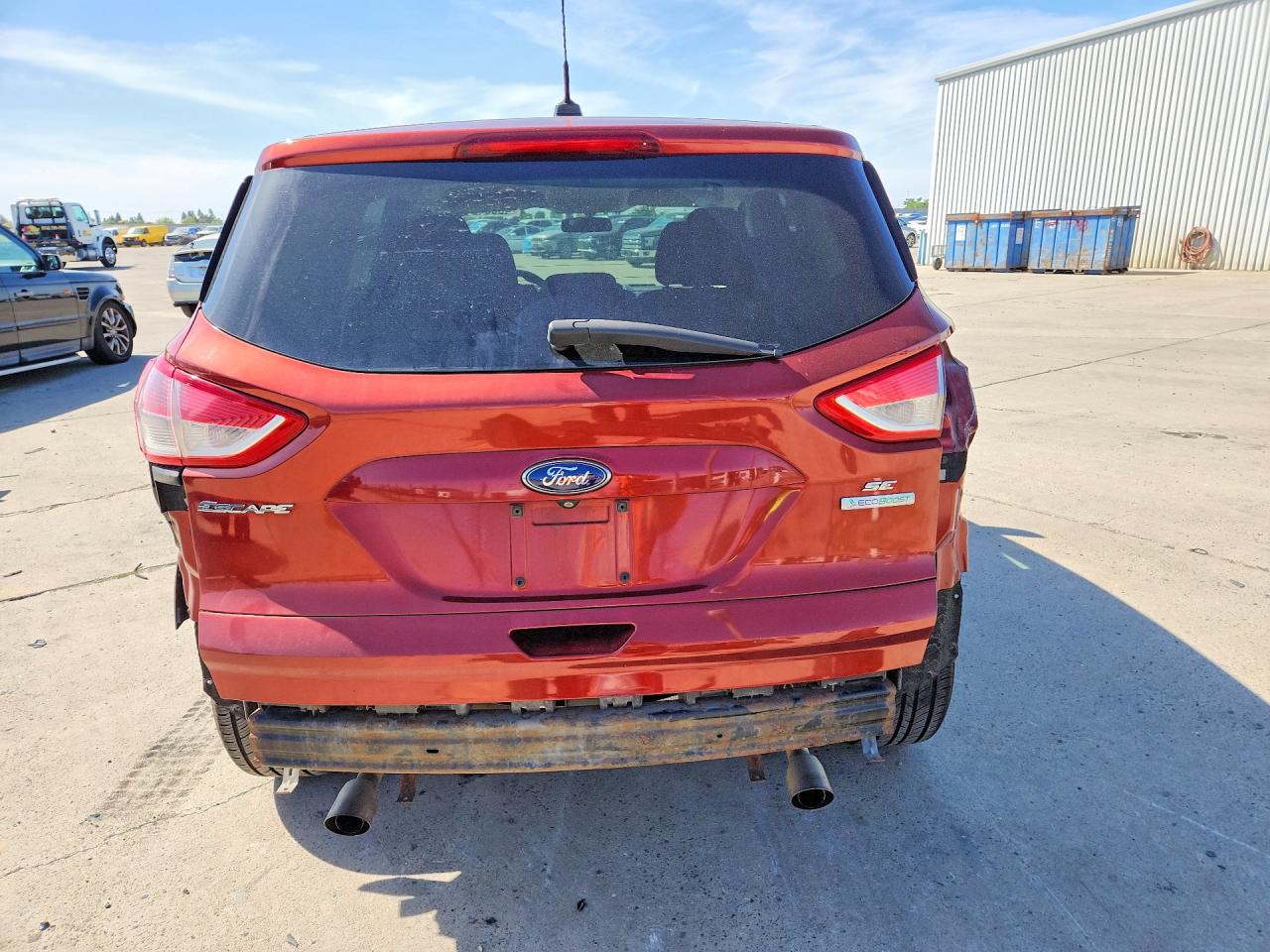 2014 Ford Escape Se Maroon vin: 1FMCU0GX6EUA36050