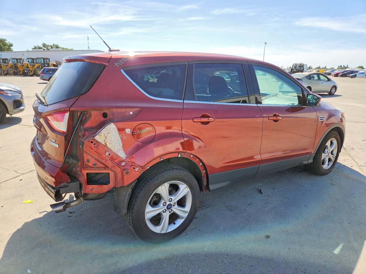 2014 Ford Escape Se Maroon vin: 1FMCU0GX6EUA36050