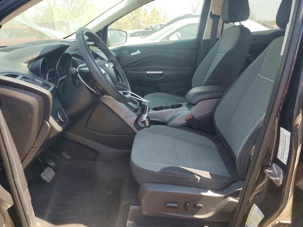 2014 Ford Escape Se Black vin: 1FMCU0GX6EUA52944