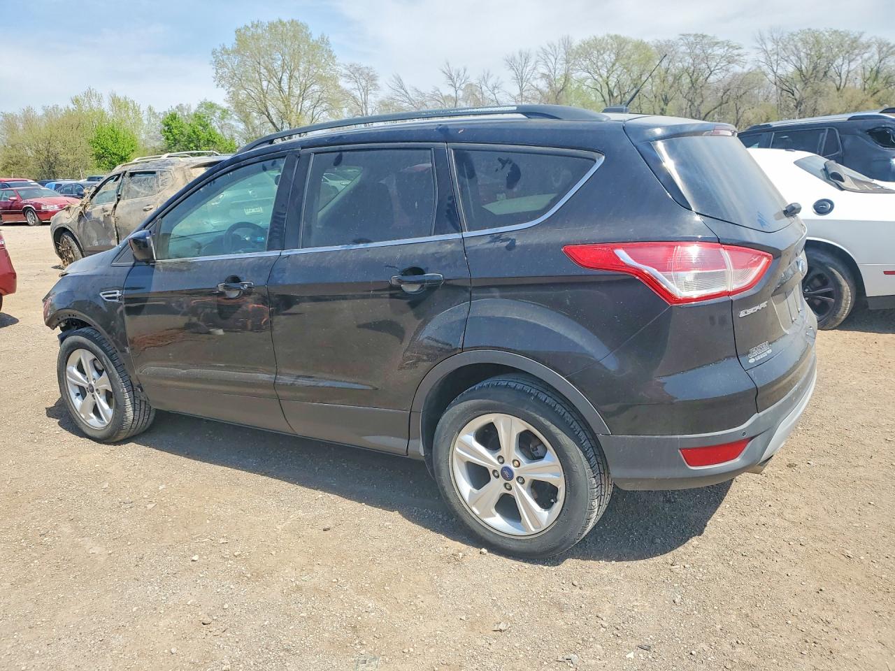 2014 Ford Escape Se Black vin: 1FMCU0GX6EUA52944