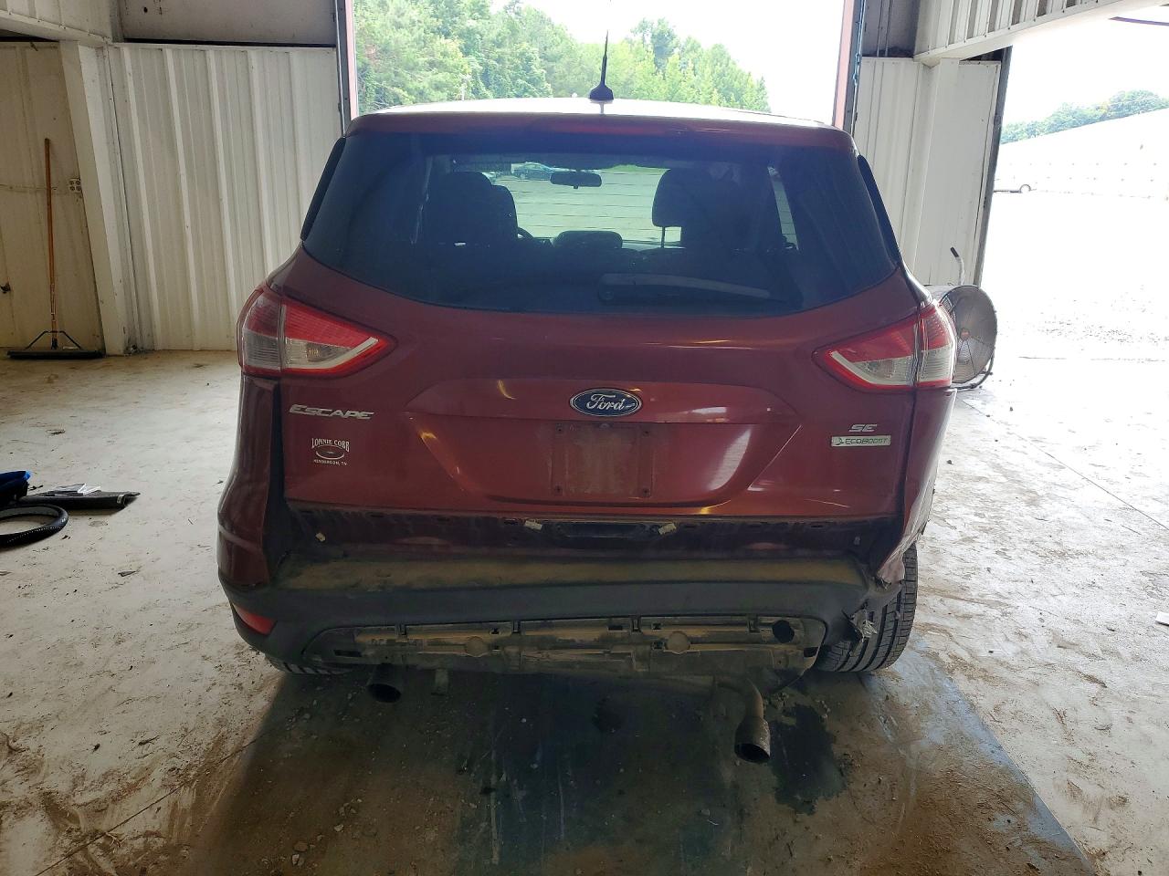2014 Ford Escape Se Burgundy vin: 1FMCU0GX6EUB22846