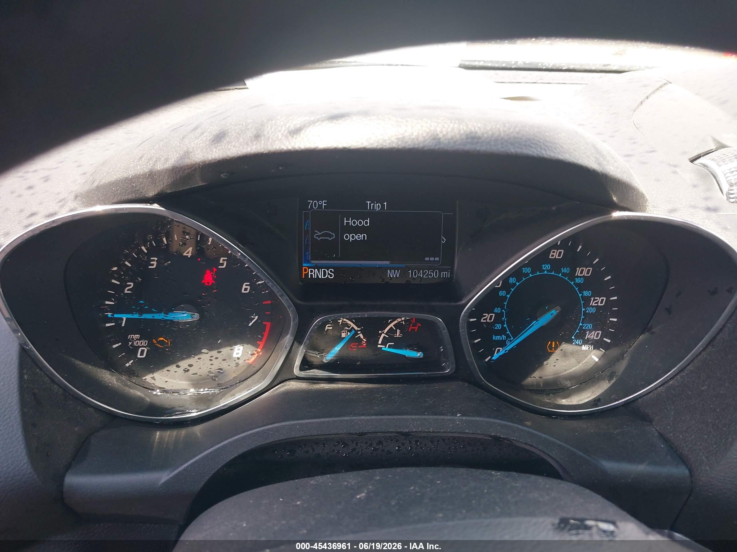 2014 Ford Escape Se White vin: 1FMCU0GX6EUB42417