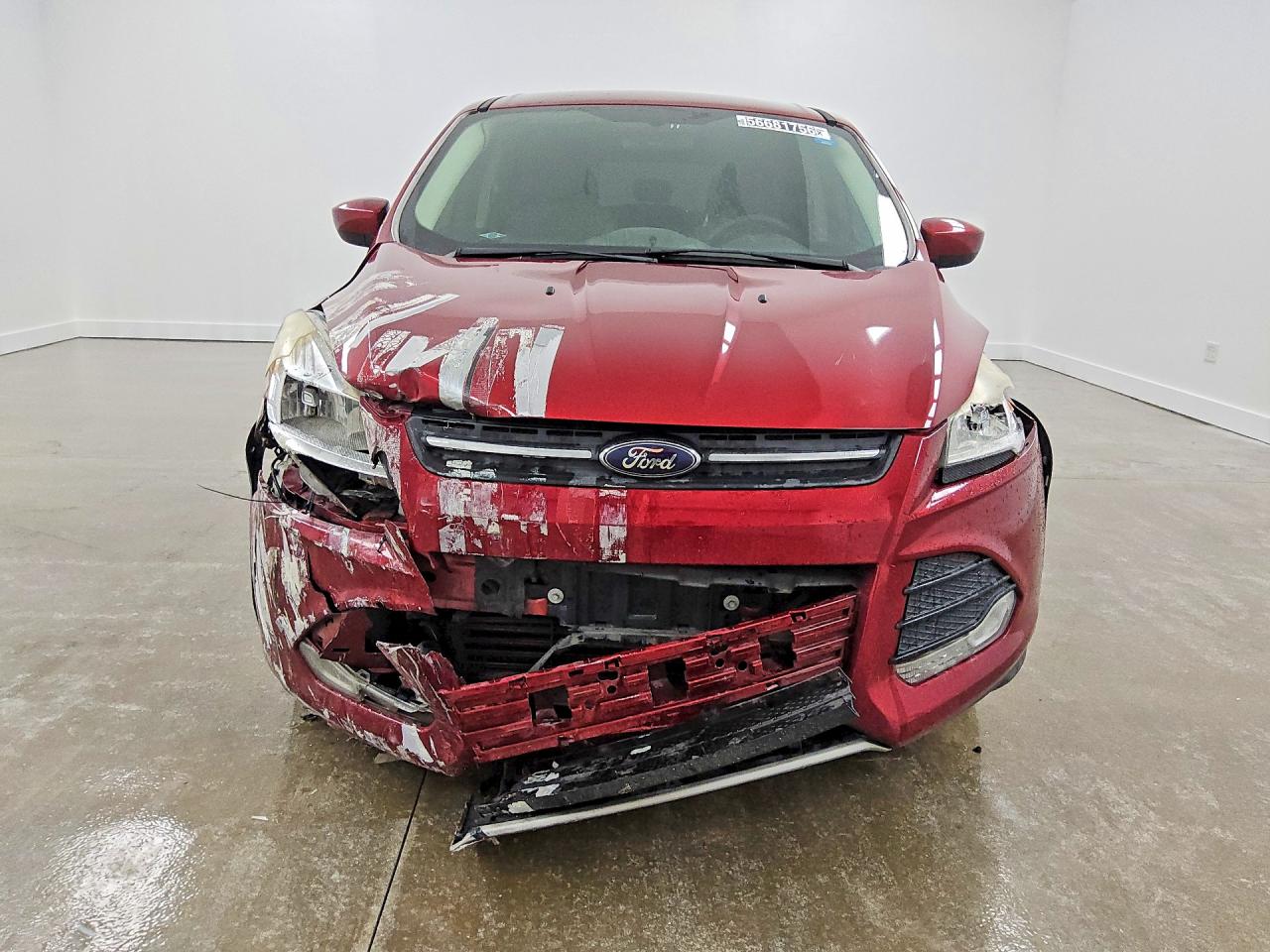 2014 Ford Escape Se Red vin: 1FMCU0GX6EUB77703