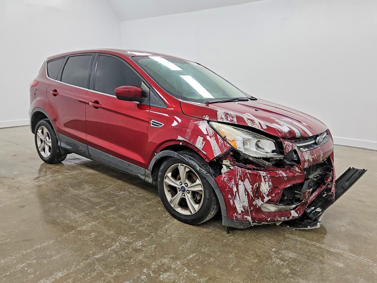 2014 Ford Escape Se Red vin: 1FMCU0GX6EUB77703