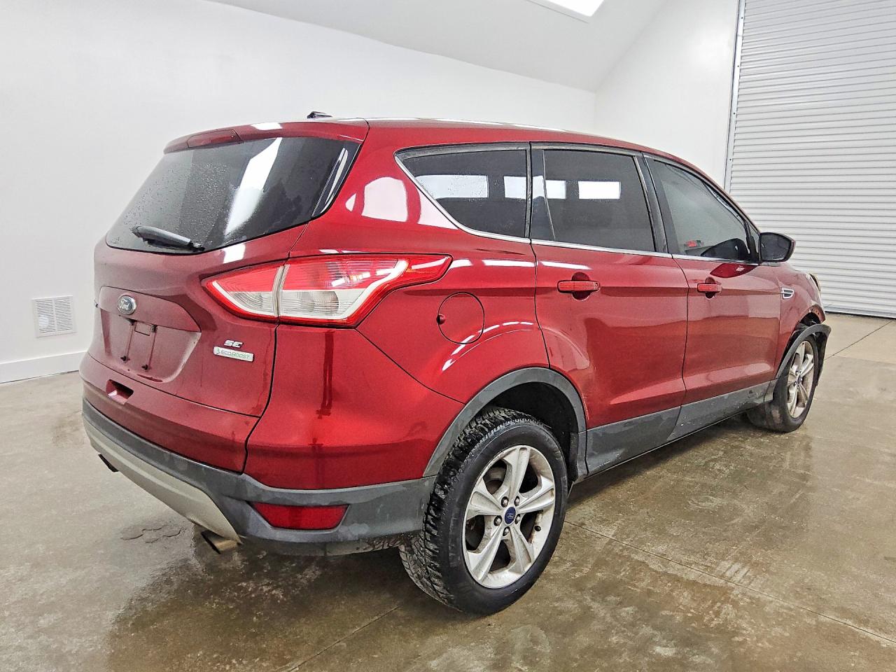 2014 Ford Escape Se Red vin: 1FMCU0GX6EUB77703