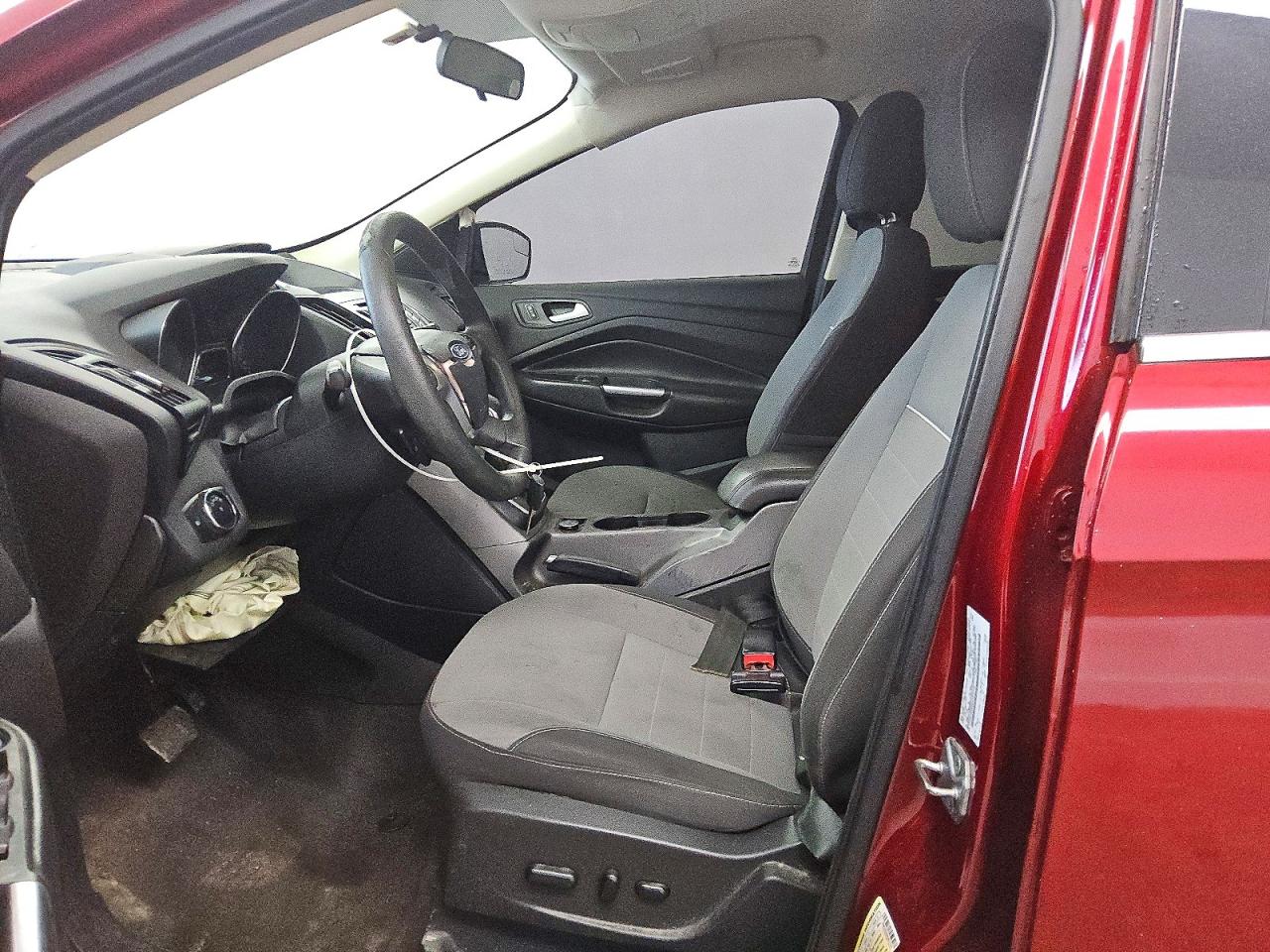 2014 Ford Escape Se Red vin: 1FMCU0GX6EUB77703