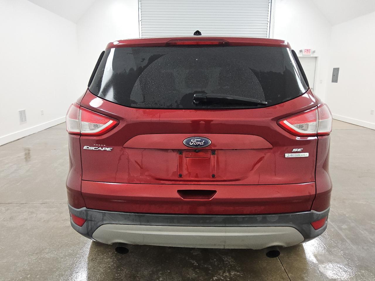 2014 Ford Escape Se Red vin: 1FMCU0GX6EUB77703 Damage: Lift Gate, Dent(S) W/ Paint Dmg, 7 To 8 Inches