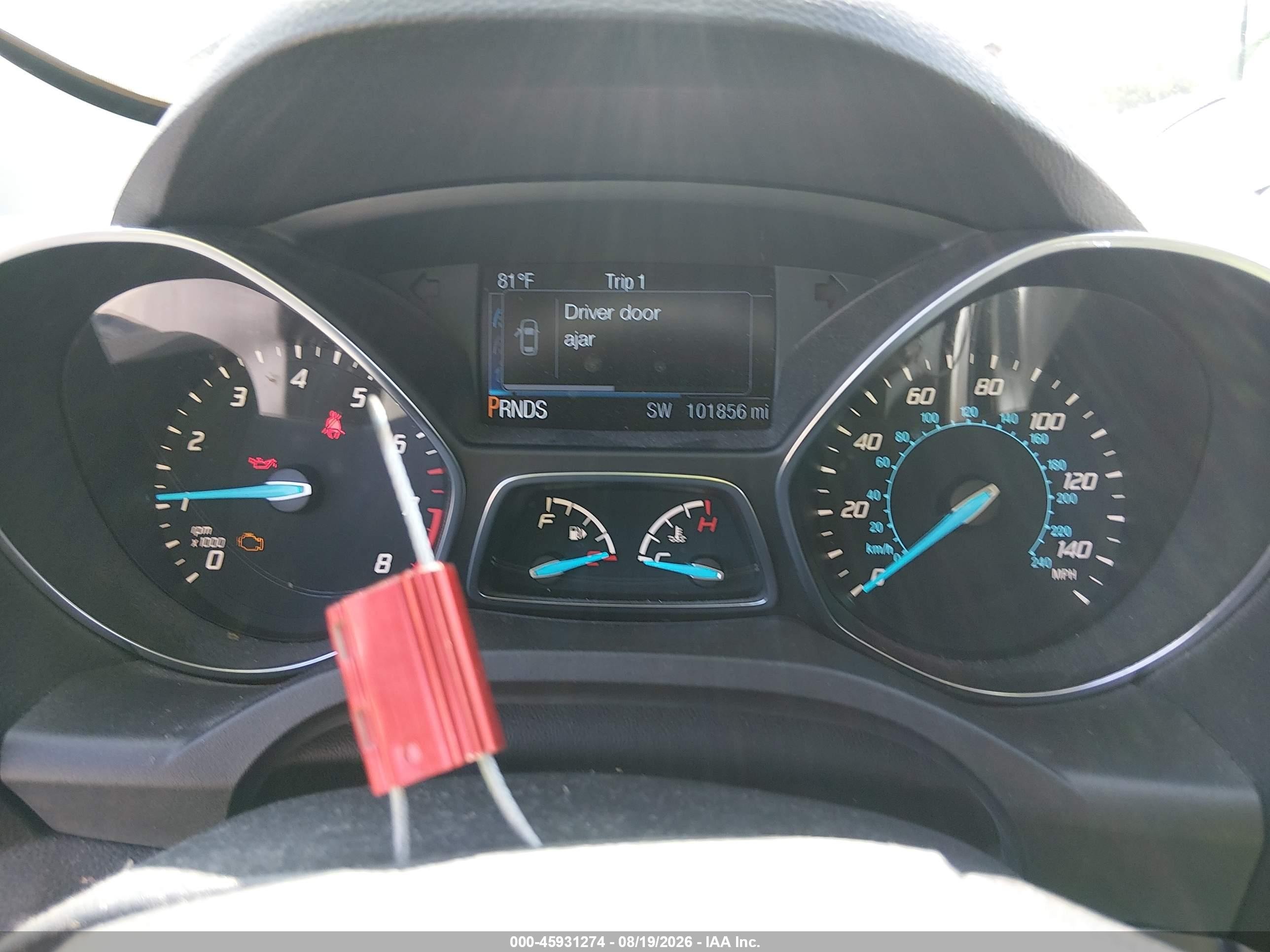 2014 Ford Escape Se Gray vin: 1FMCU0GX6EUB80732