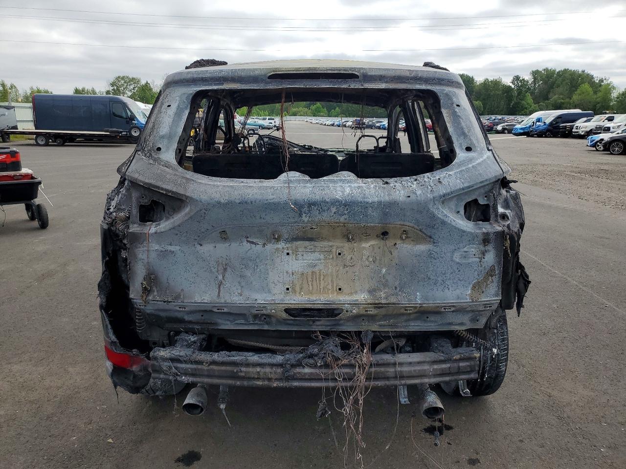 2014 Ford Escape Se Burn vin: 1FMCU0GX6EUC45482