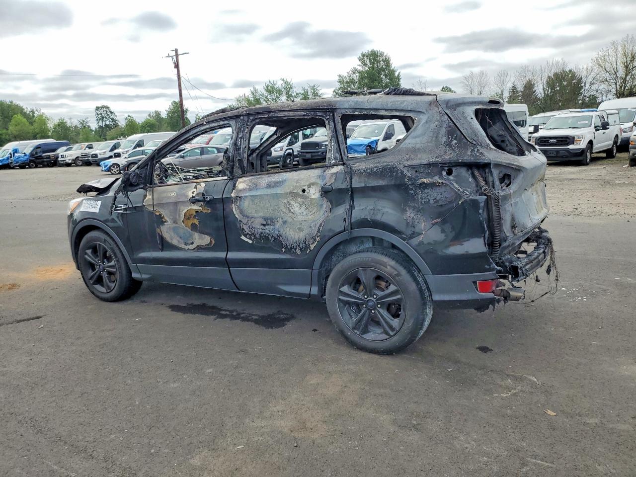 2014 Ford Escape Se Burn vin: 1FMCU0GX6EUC45482