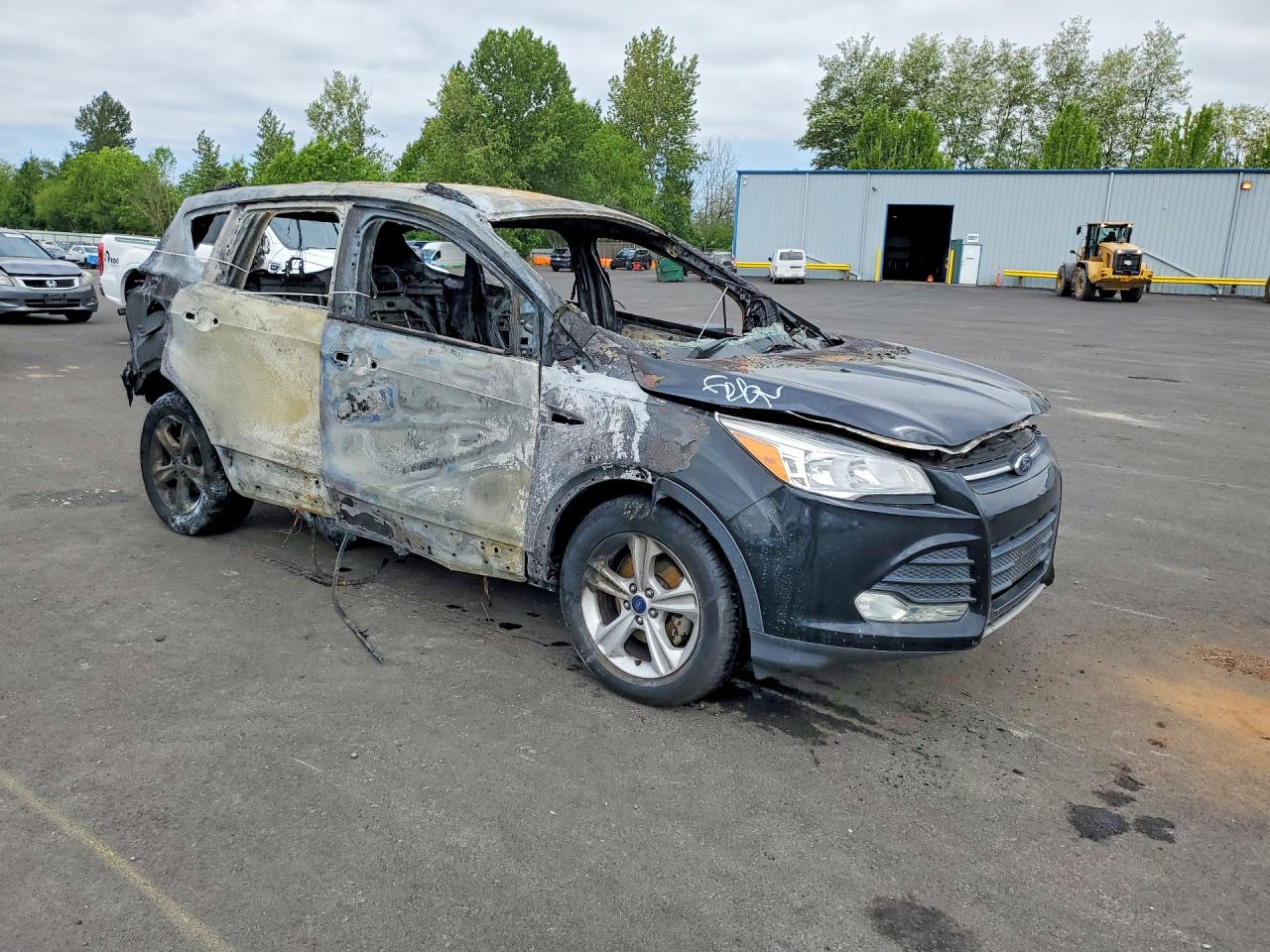 2014 Ford Escape Se Burn vin: 1FMCU0GX6EUC45482