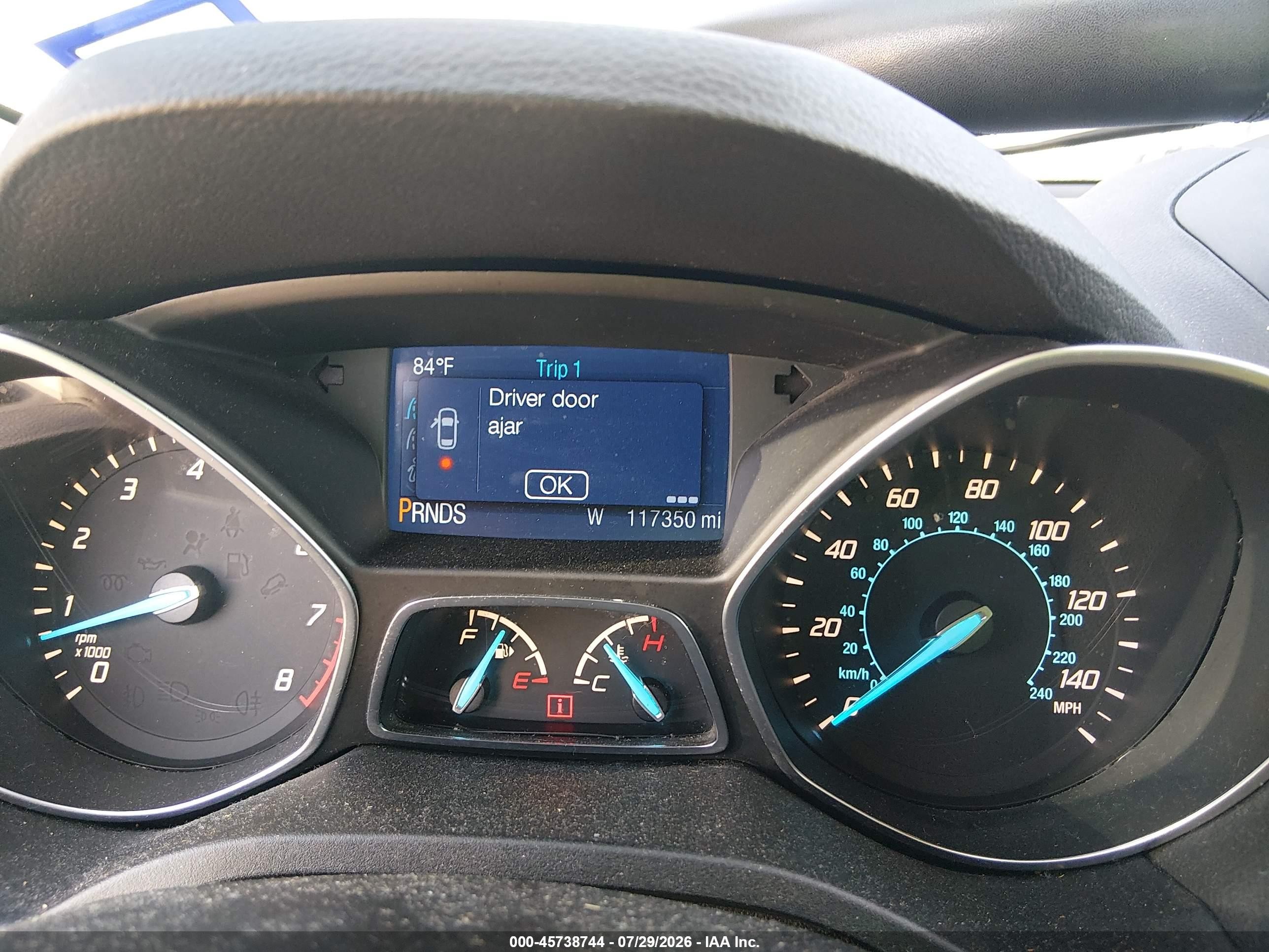 2014 Ford Escape Se Black vin: 1FMCU0GX6EUC60922