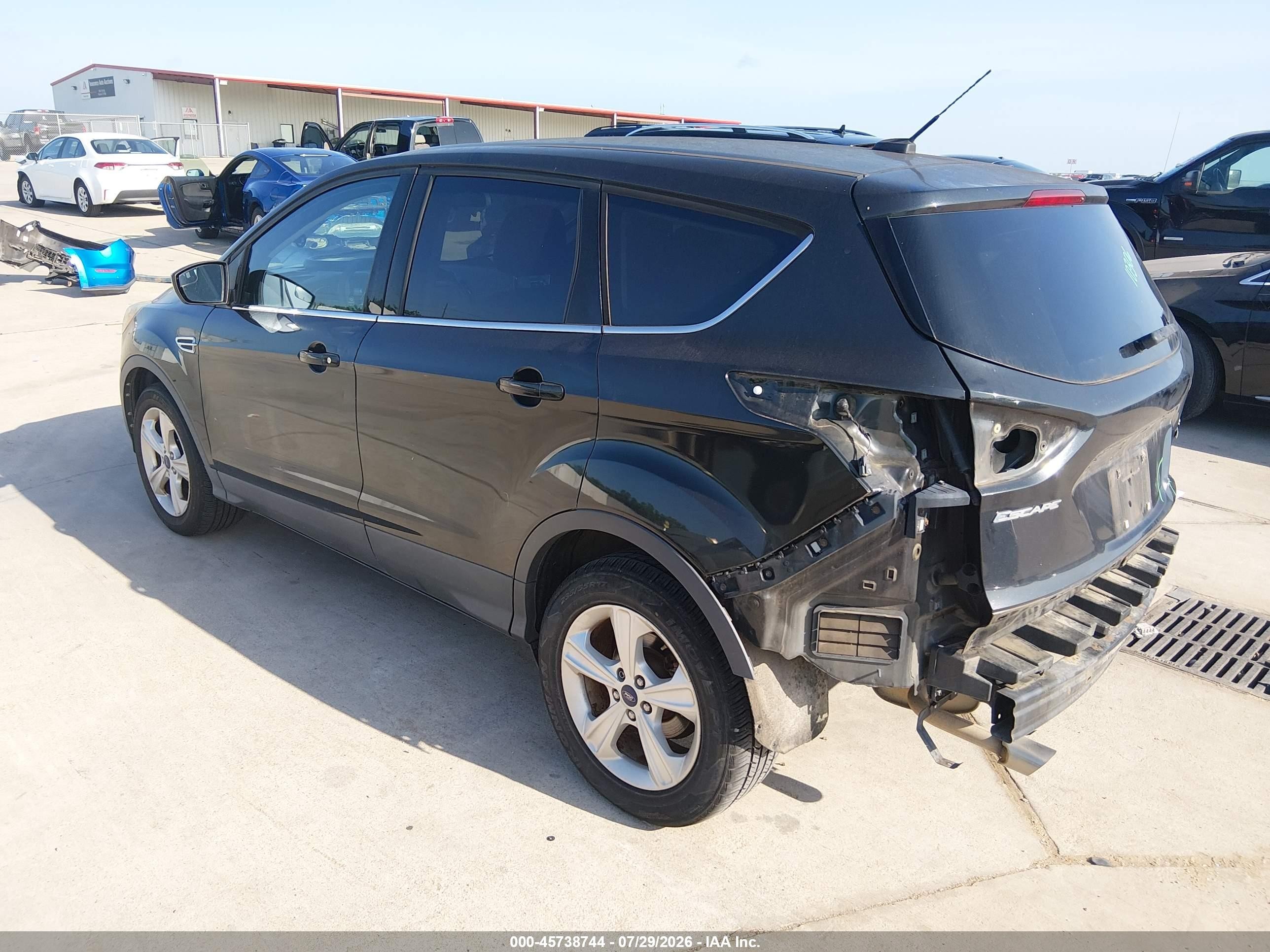2014 Ford Escape Se Black vin: 1FMCU0GX6EUC60922