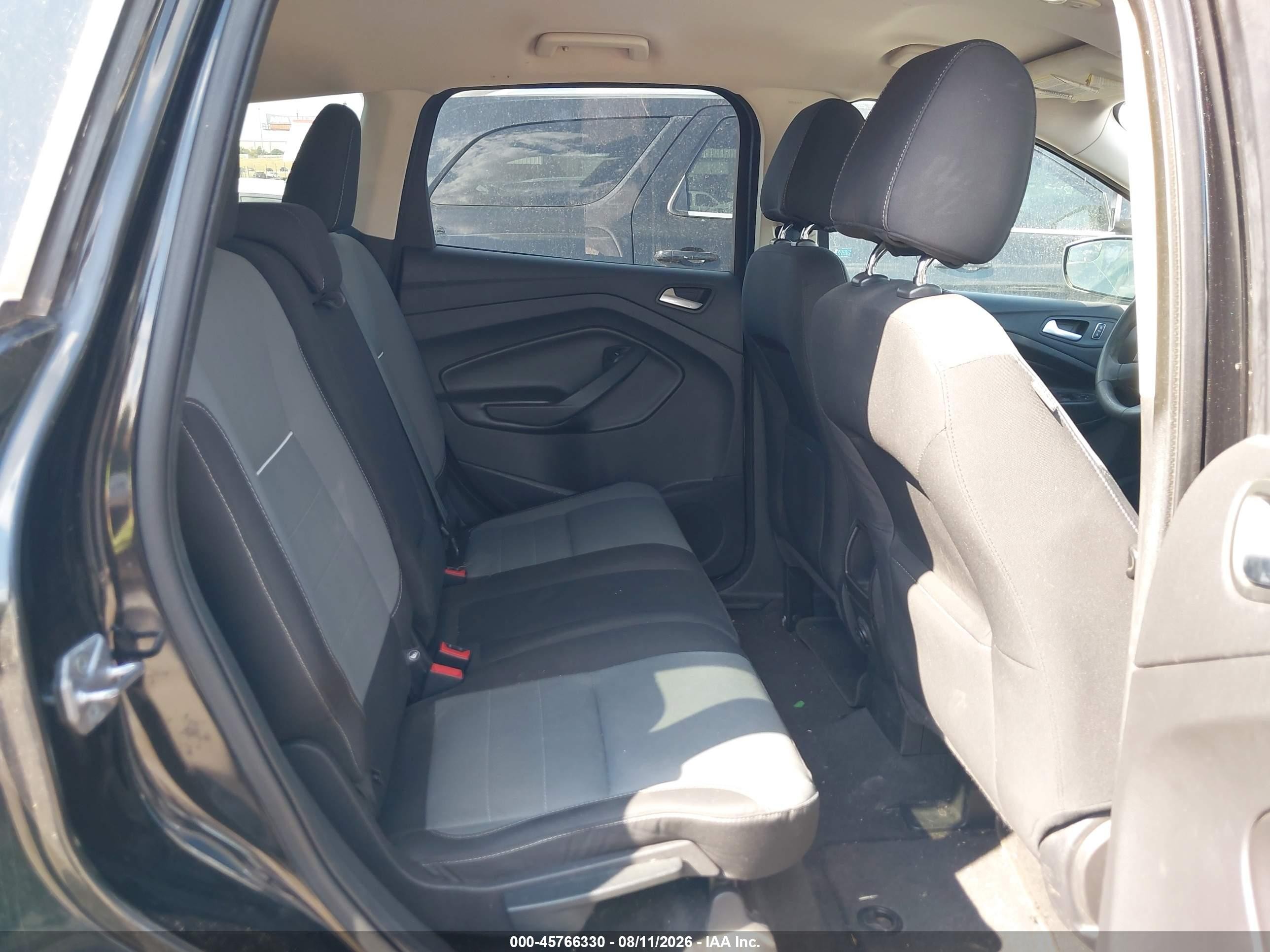 2014 Ford Escape Se Black vin: 1FMCU0GX6EUC83293