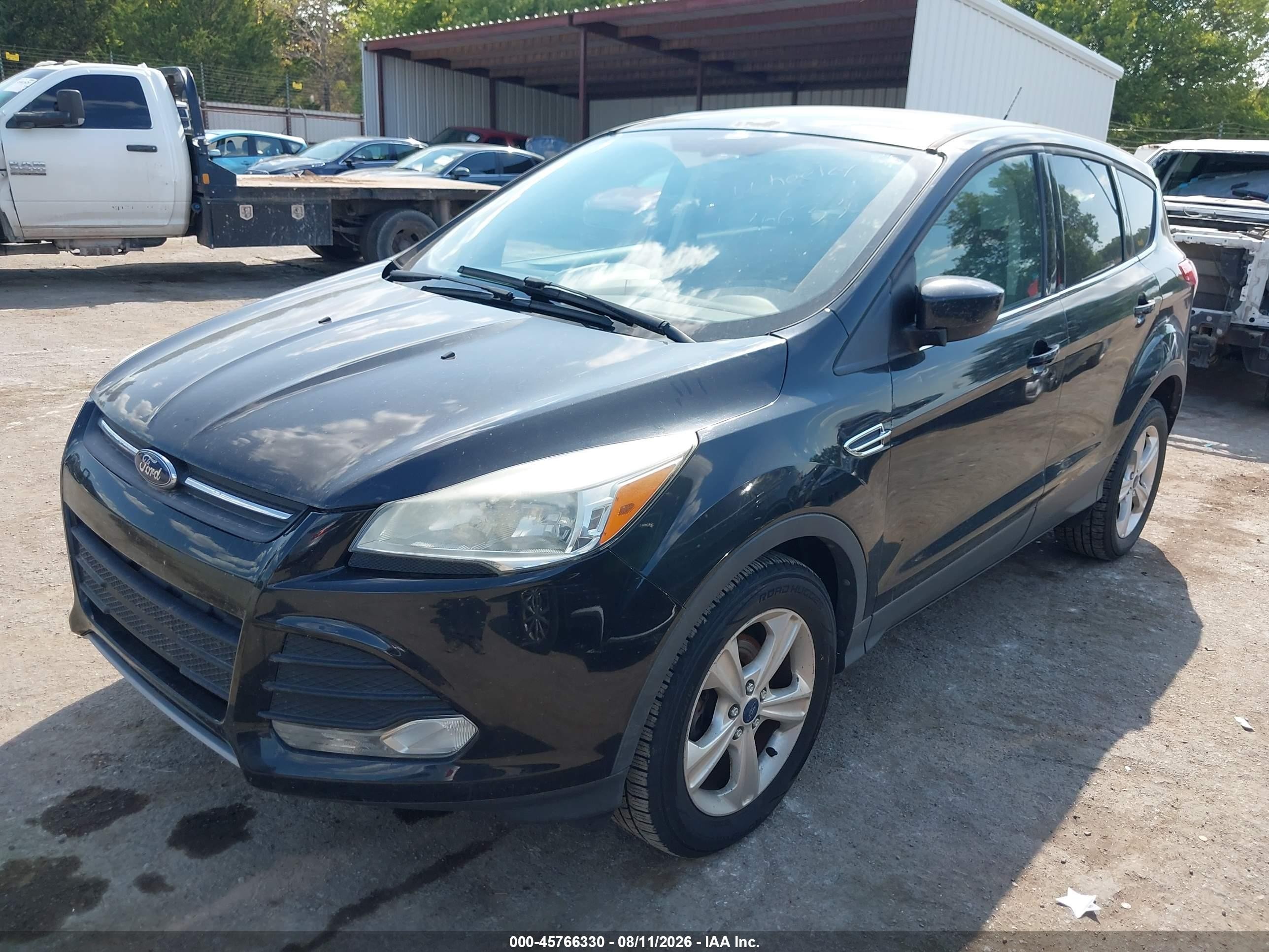 2014 Ford Escape Se Black vin: 1FMCU0GX6EUC83293