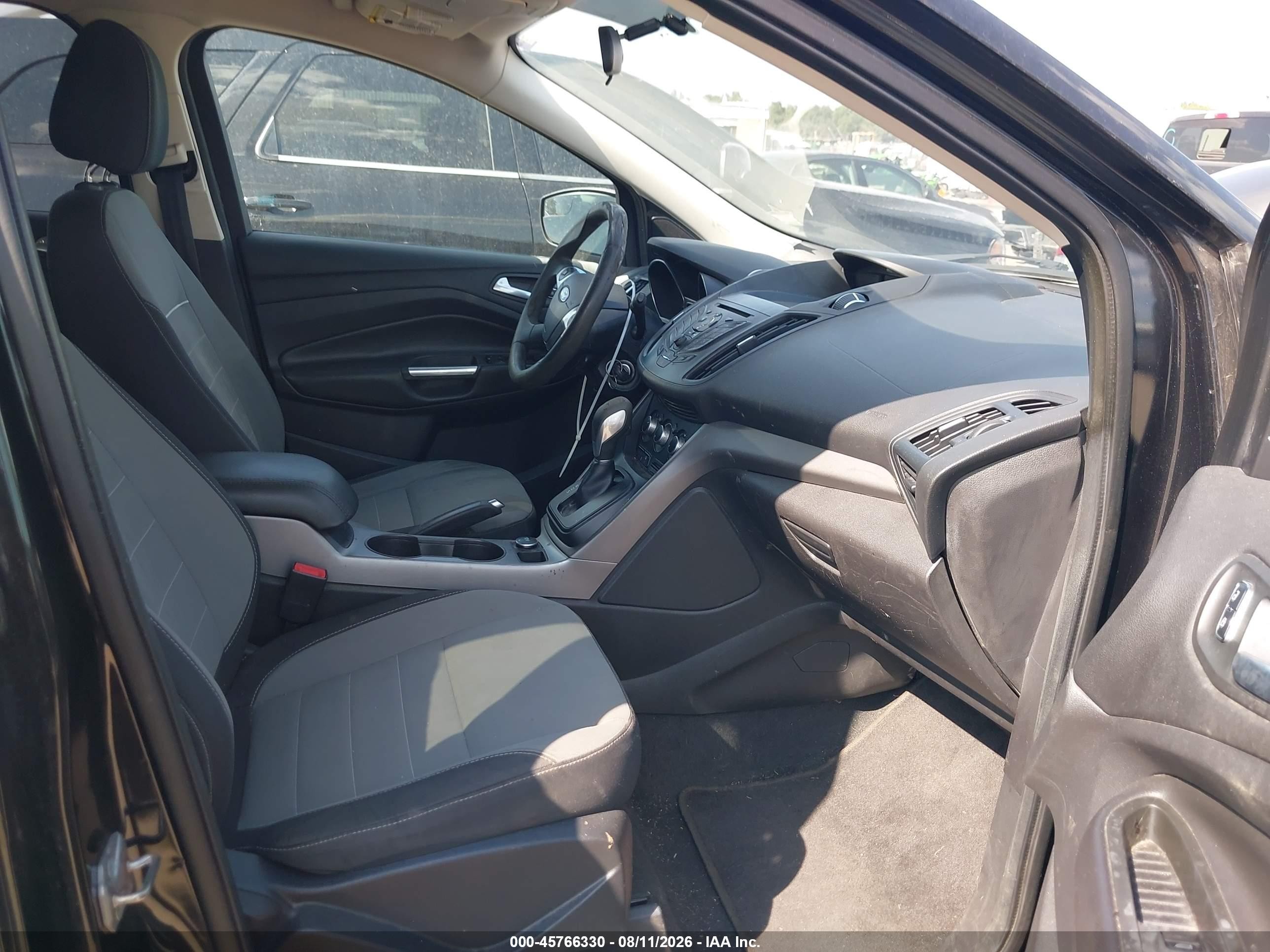2014 Ford Escape Se Black vin: 1FMCU0GX6EUC83293