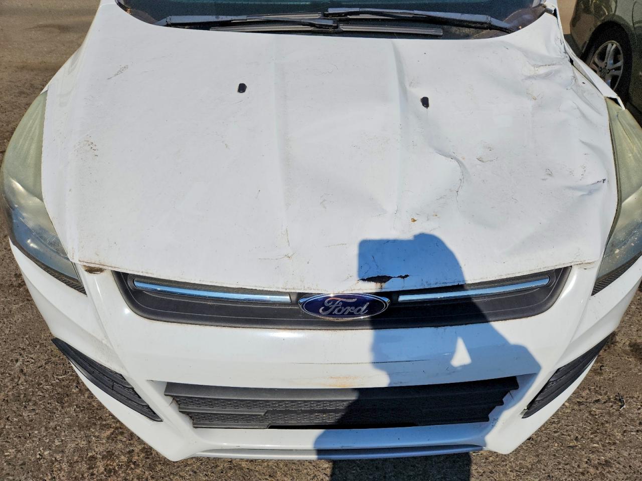 2014 Ford Escape Se Белый vin: 1FMCU0GX6EUD56422
