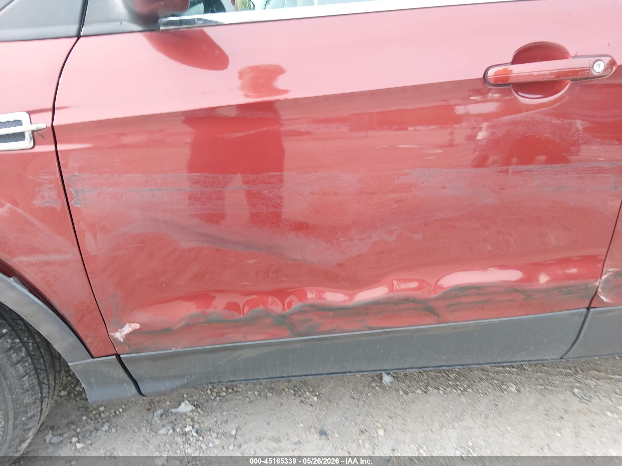 2014 Ford Escape Se Red vin: 1FMCU0GX6EUD79392