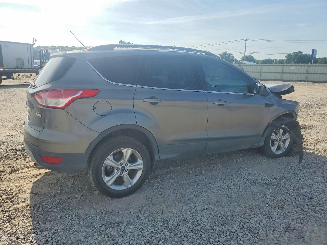2014 Ford Escape Se Gray vin: 1FMCU0GX6EUD91820