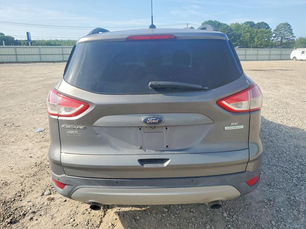 2014 Ford Escape Se Gray vin: 1FMCU0GX6EUD91820