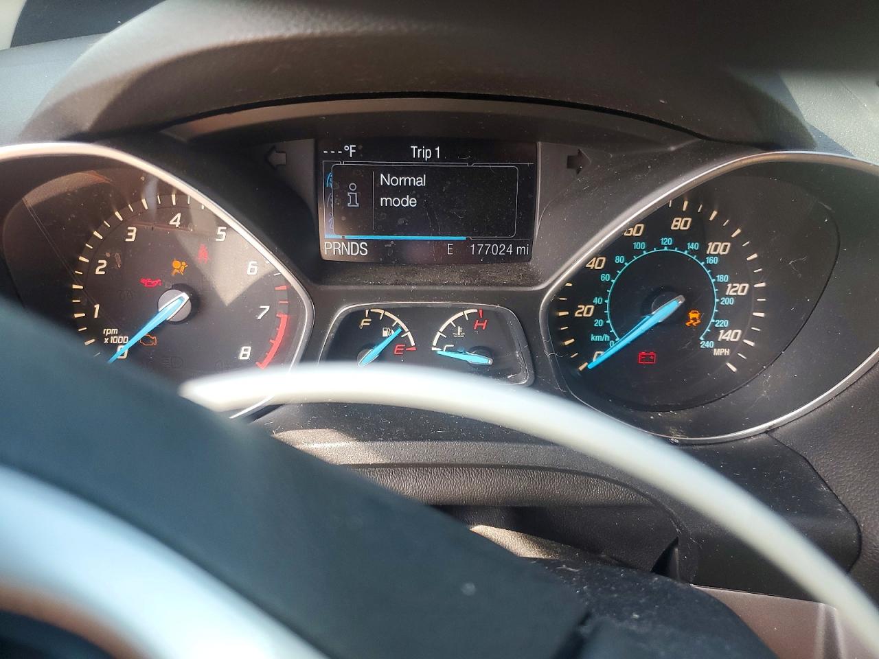 2014 Ford Escape Se Gray vin: 1FMCU0GX6EUD91820