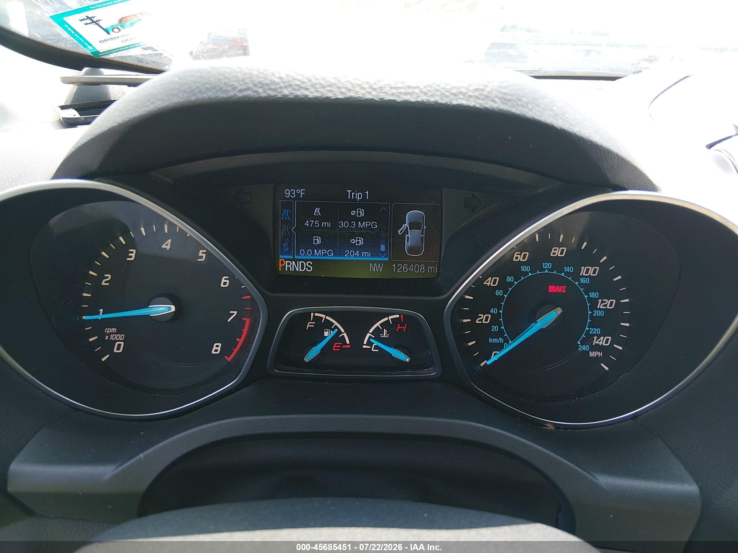 2014 Ford Escape Se Красный vin: 1FMCU0GX6EUE32799