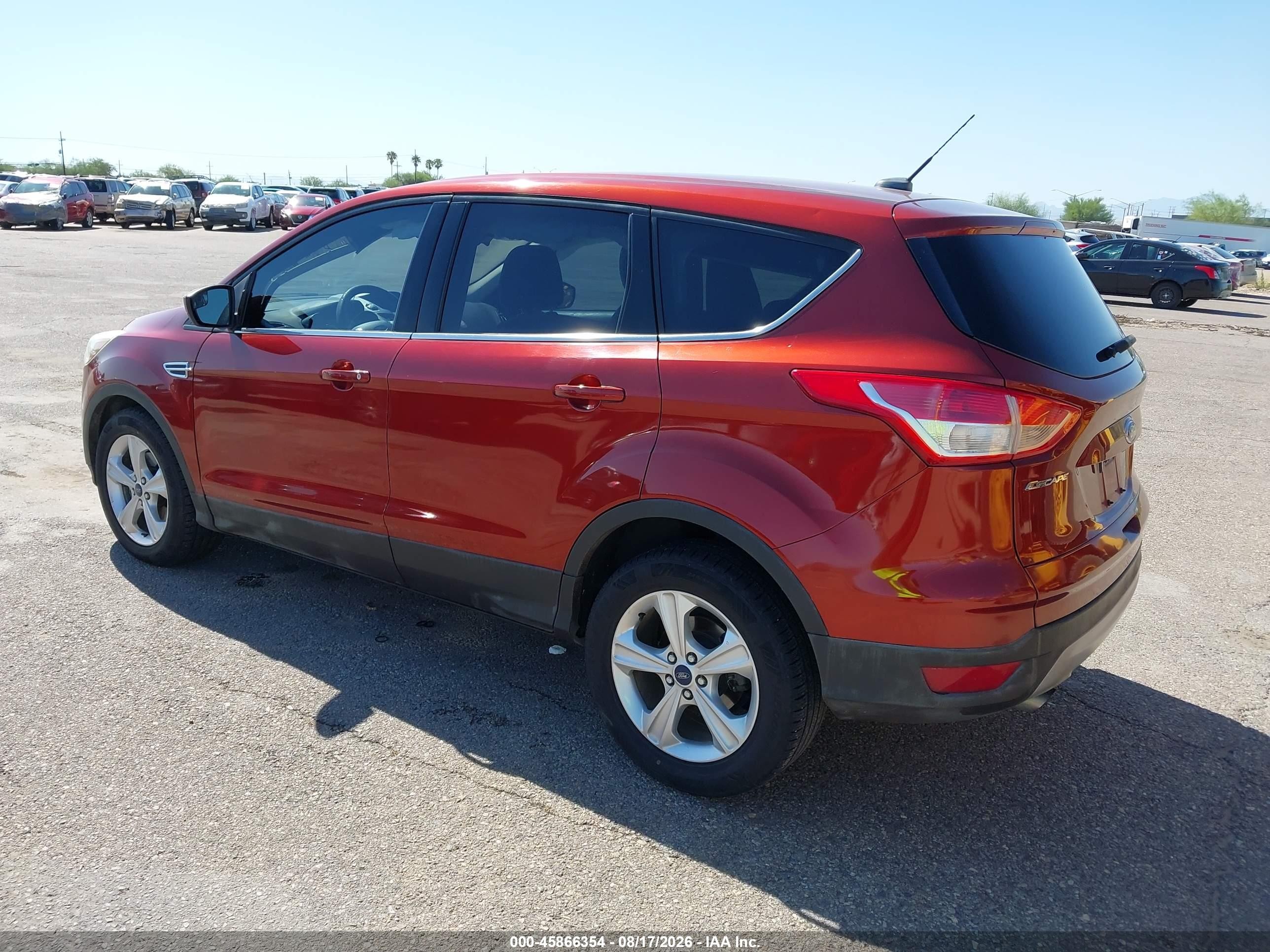 2015 Ford Escape Se Burgundy vin: 1FMCU0GX6FUA09125