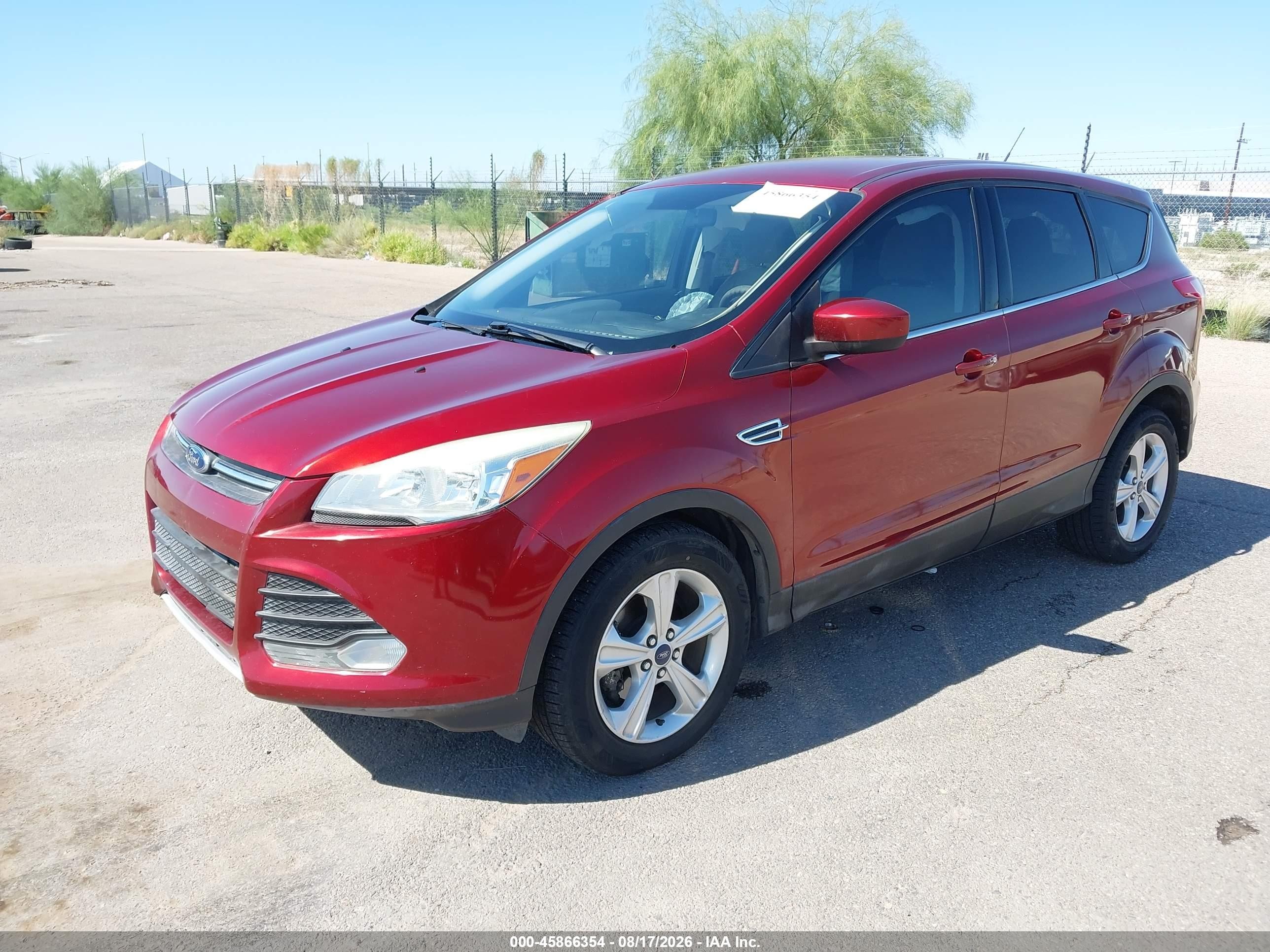 2015 Ford Escape Se Burgundy vin: 1FMCU0GX6FUA09125