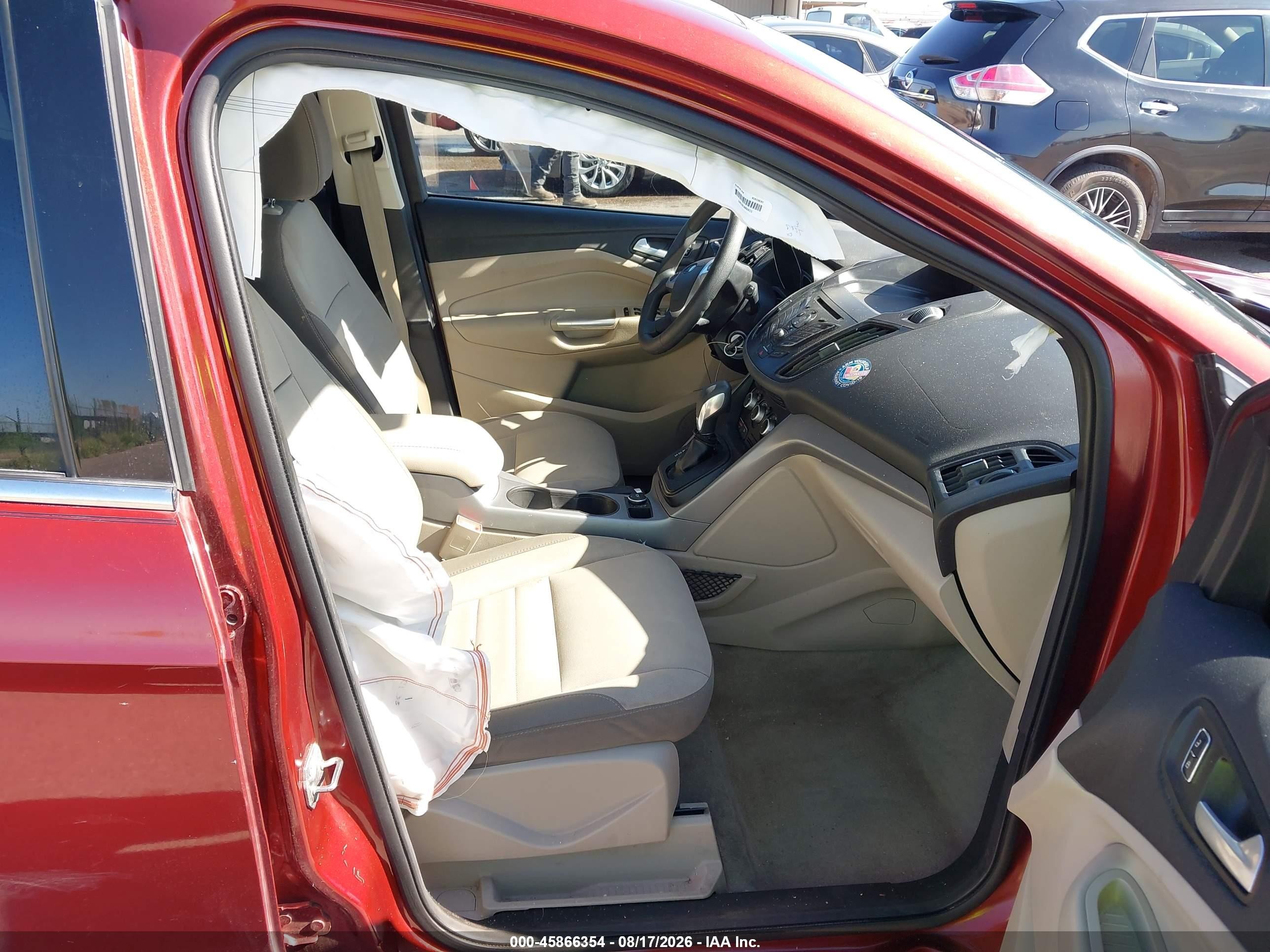 2015 Ford Escape Se Burgundy vin: 1FMCU0GX6FUA09125