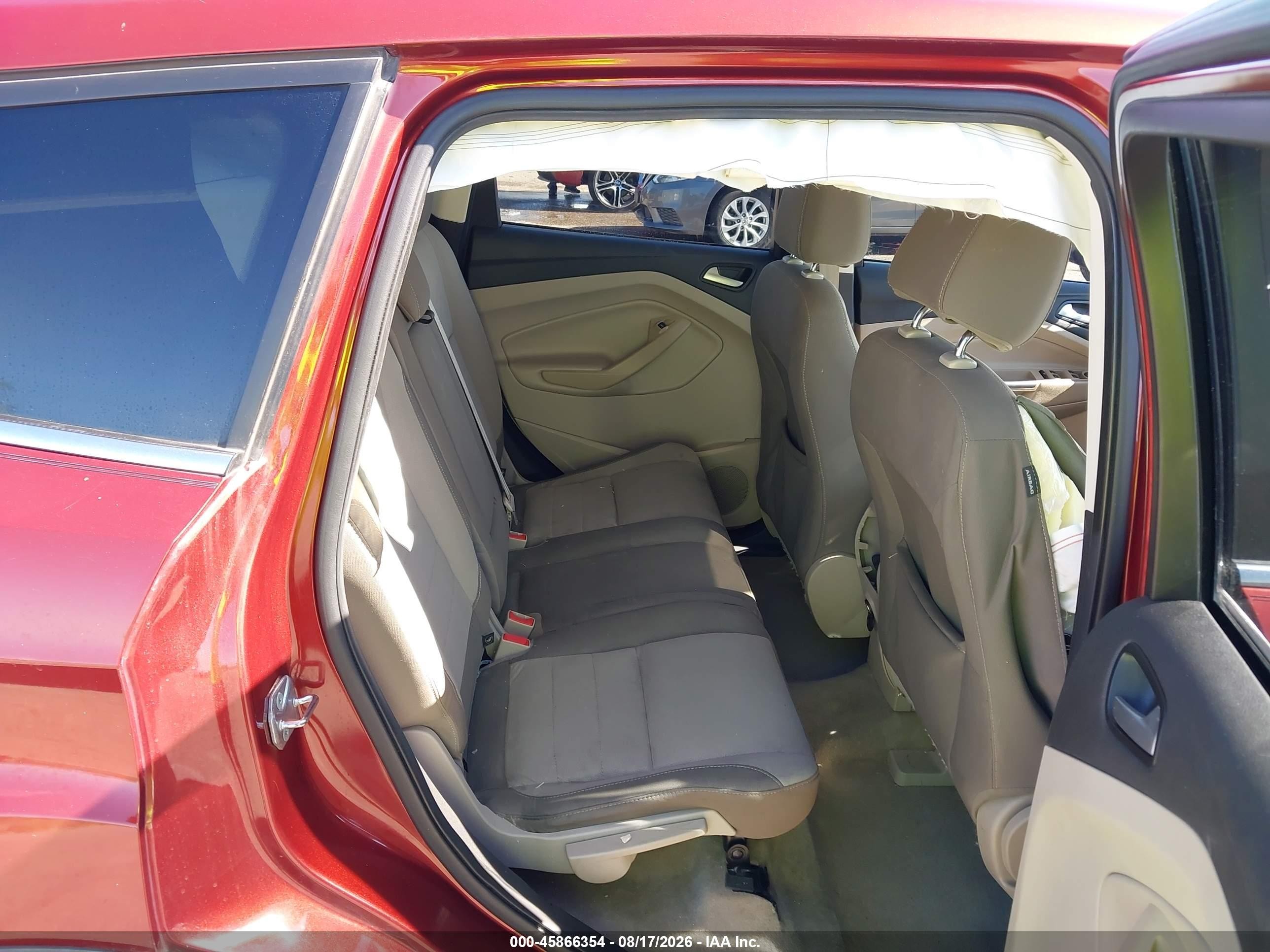 2015 Ford Escape Se Burgundy vin: 1FMCU0GX6FUA09125