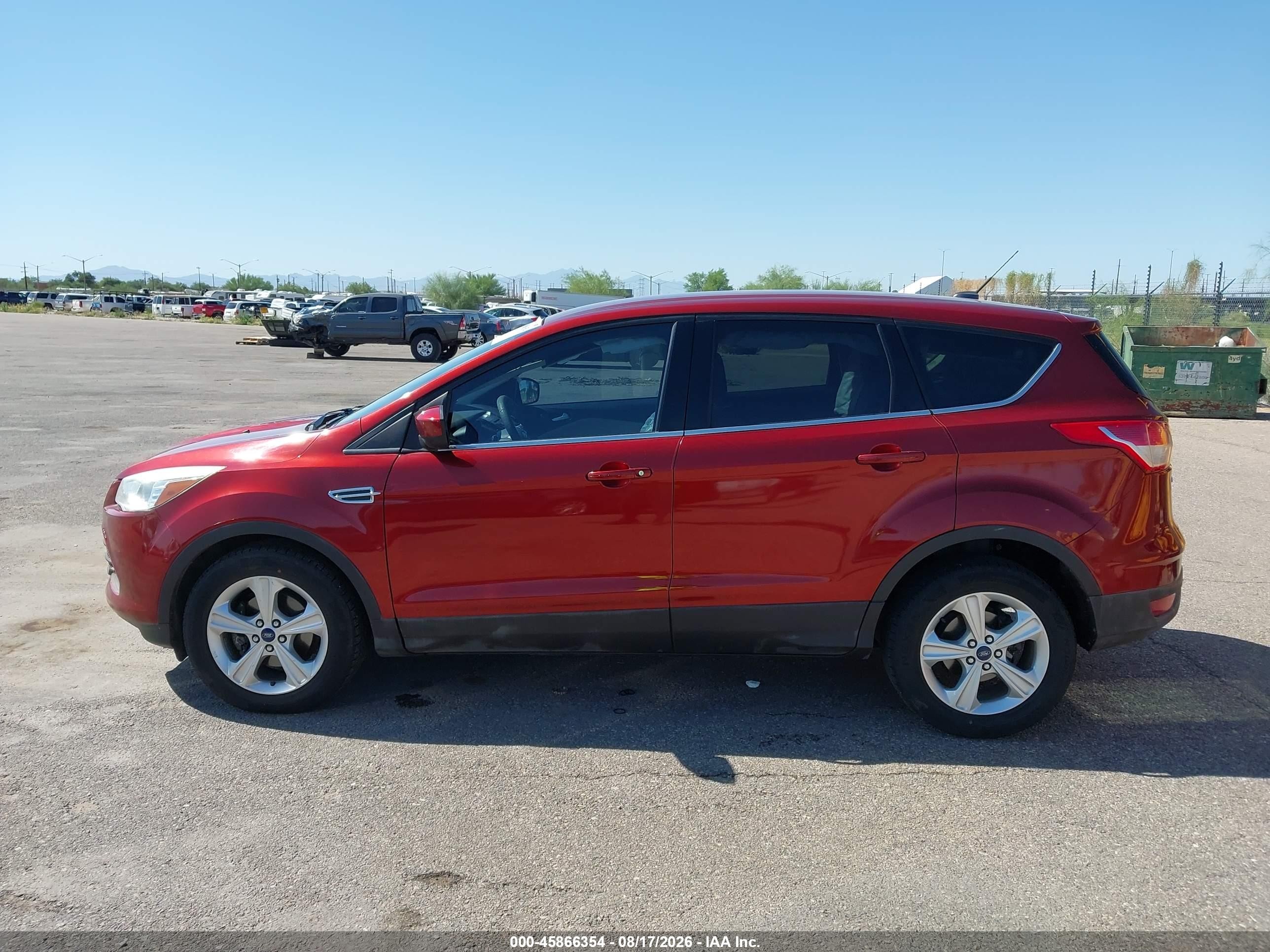 2015 Ford Escape Se Burgundy vin: 1FMCU0GX6FUA09125