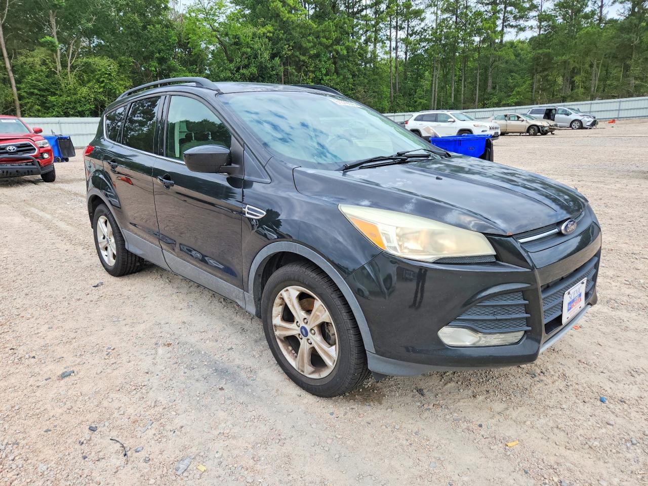 2015 Ford Escape Se Black vin: 1FMCU0GX6FUA14356