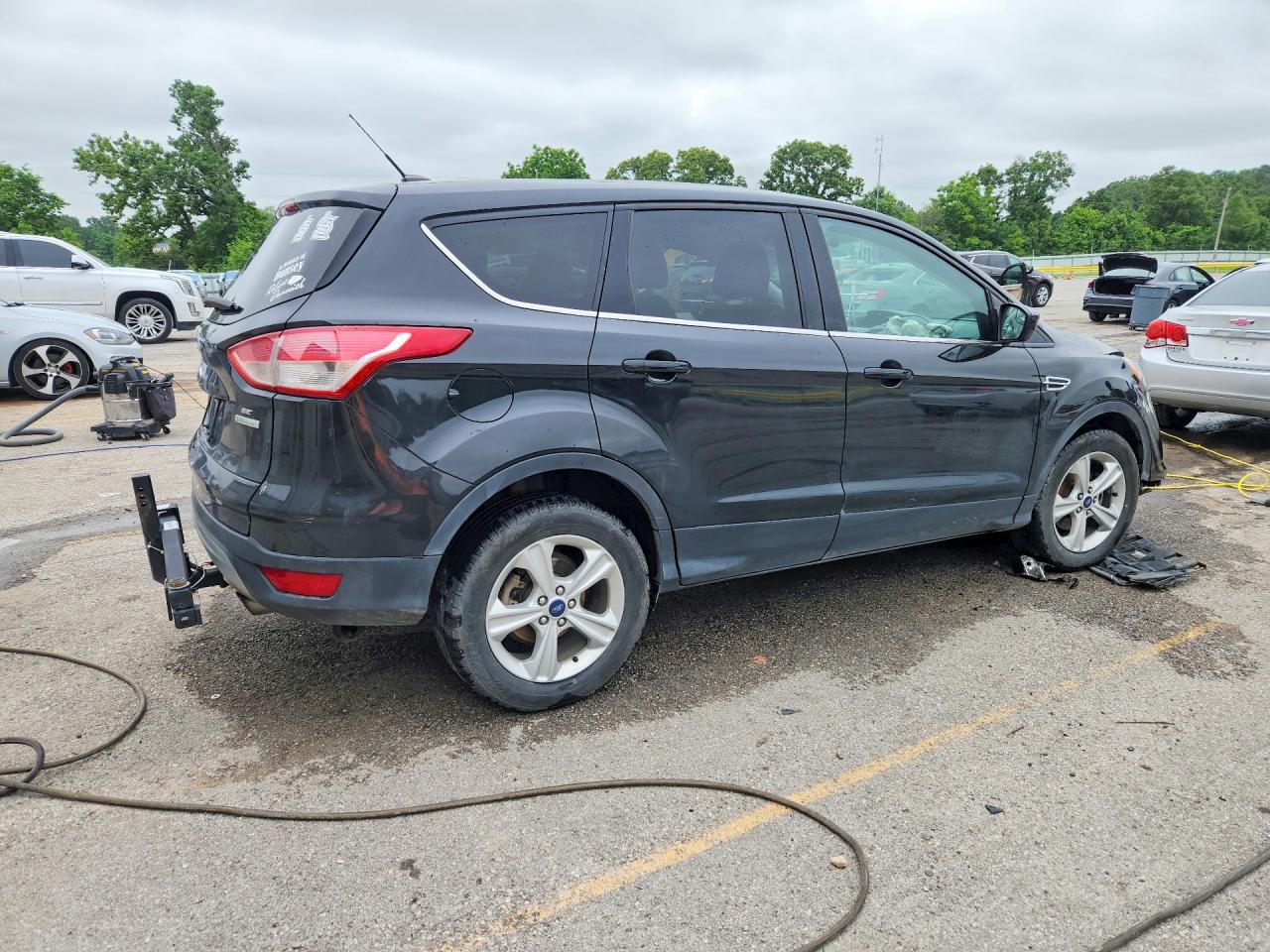 2015 Ford Escape Se Черный vin: 1FMCU0GX6FUA25227