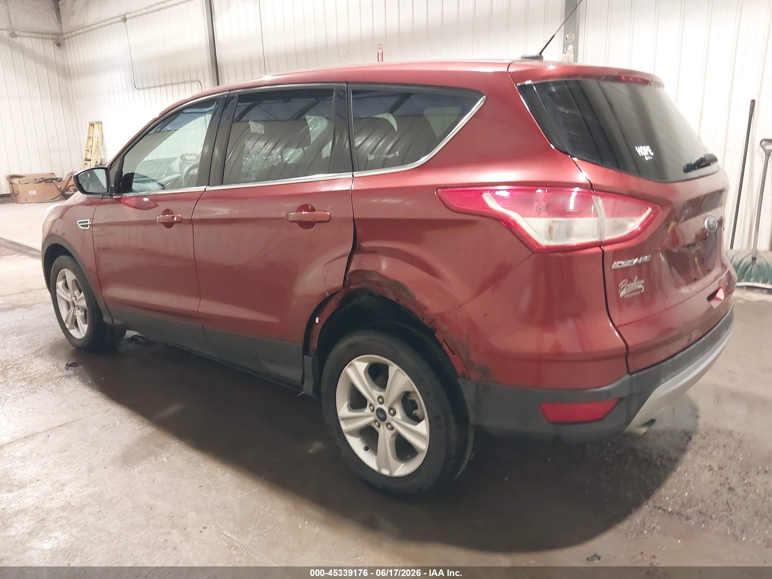2015 Ford Escape Se Red vin: 1FMCU0GX6FUA68286