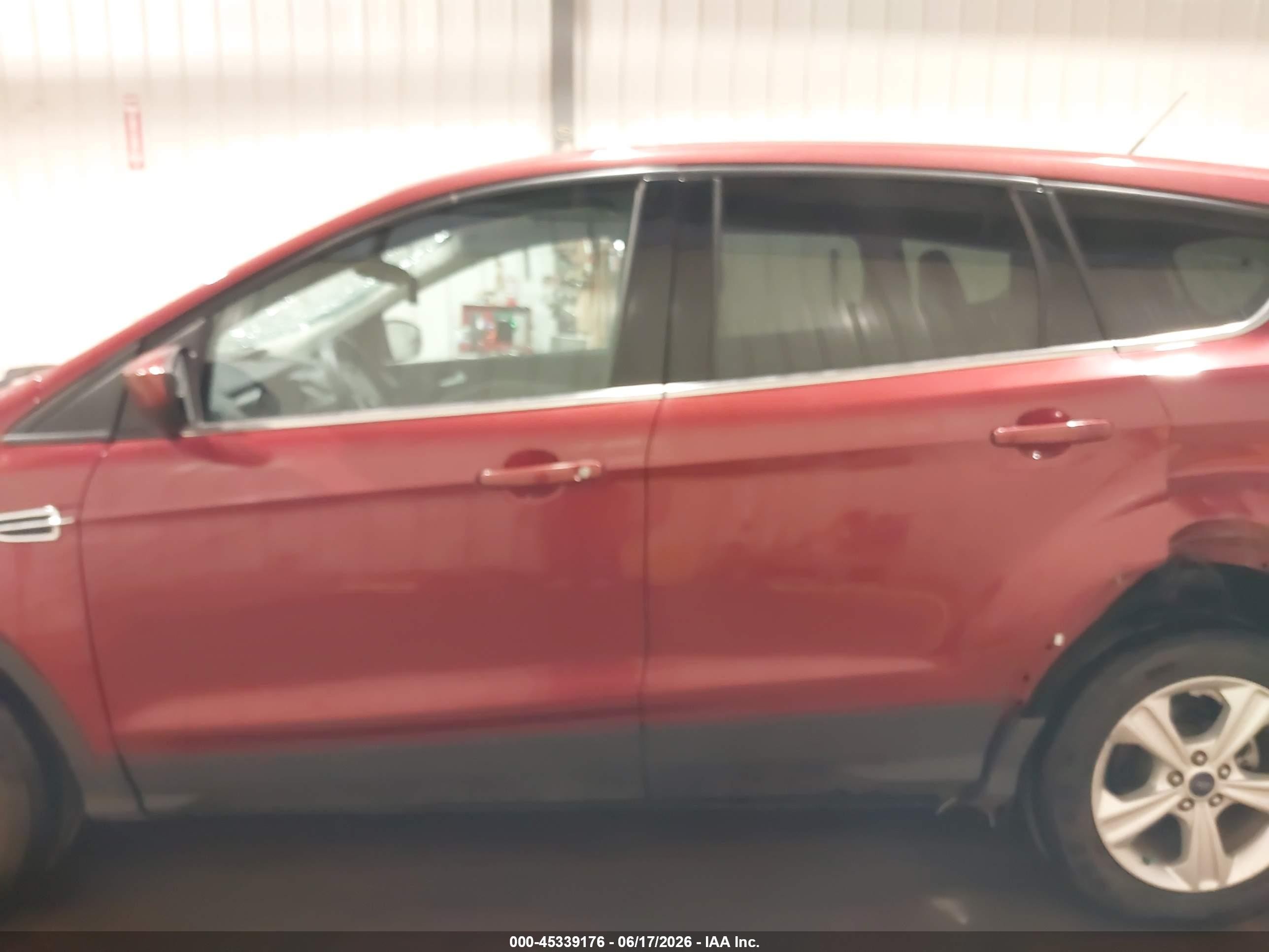 2015 Ford Escape Se Red vin: 1FMCU0GX6FUA68286