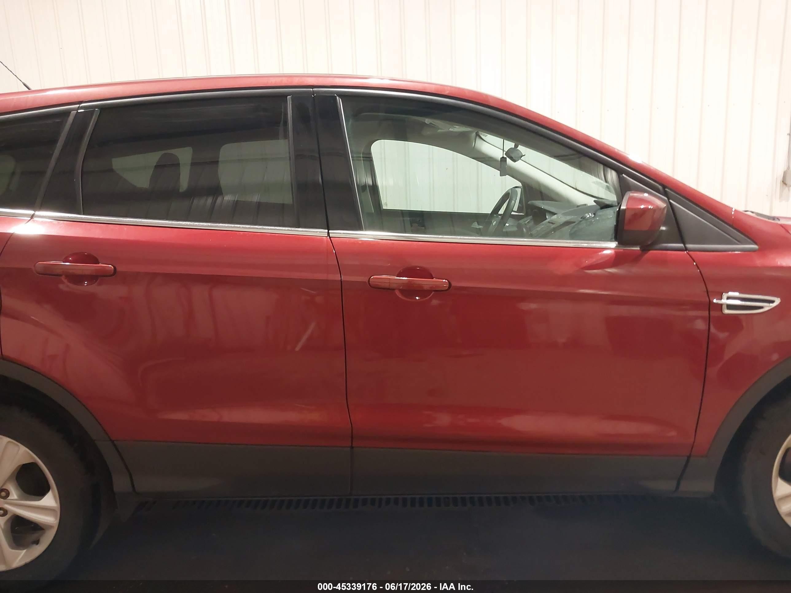 2015 Ford Escape Se Red vin: 1FMCU0GX6FUA68286