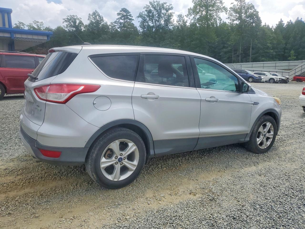 2015 Ford Escape Se Silver vin: 1FMCU0GX6FUA93964